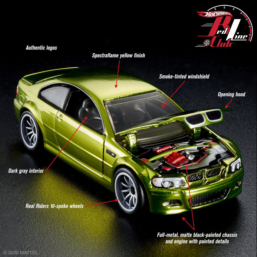 Hot Wheels RLC Exclusive 2006 BMW M3 - Yellow