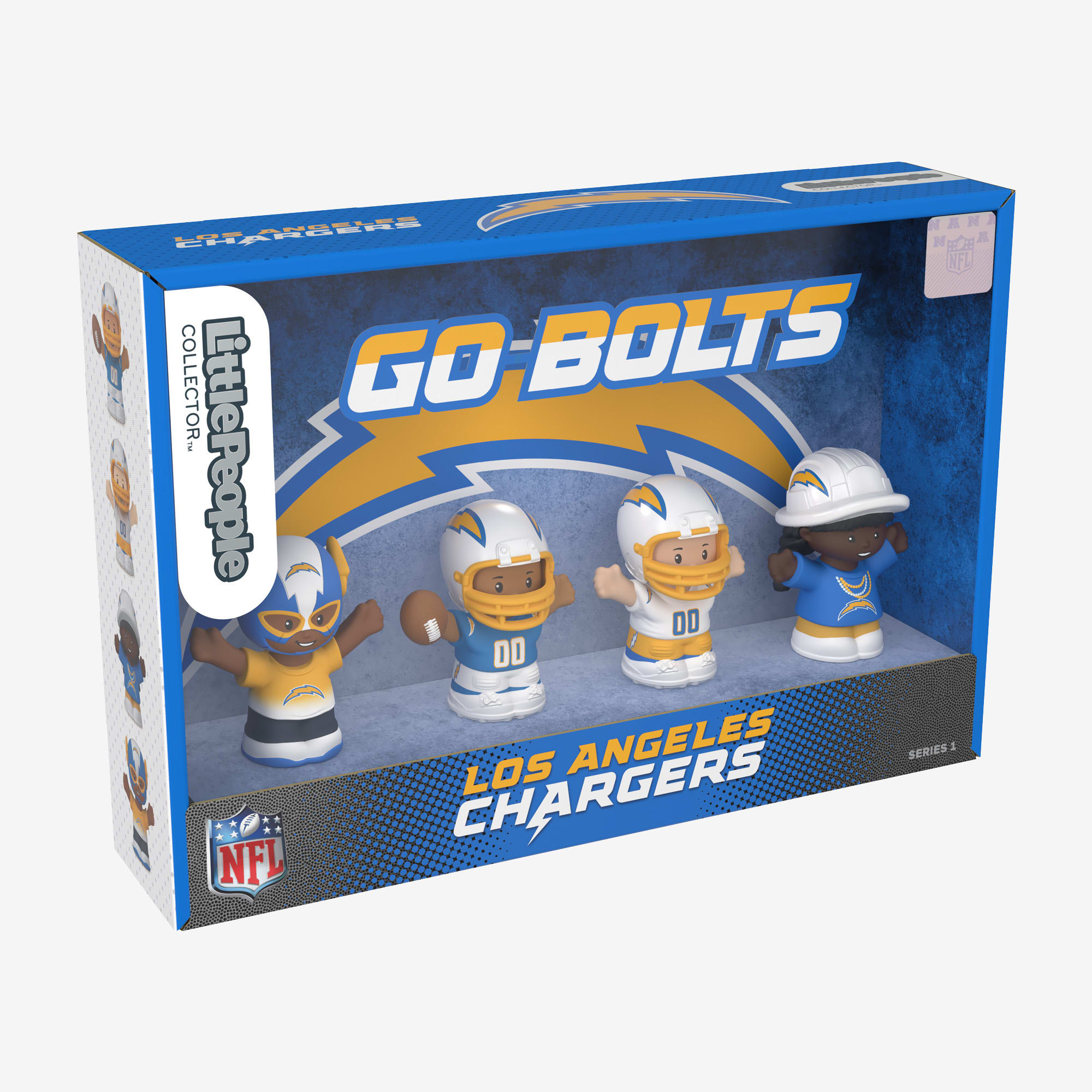 Little People Collector x NFL Los Angeles Chargers Set