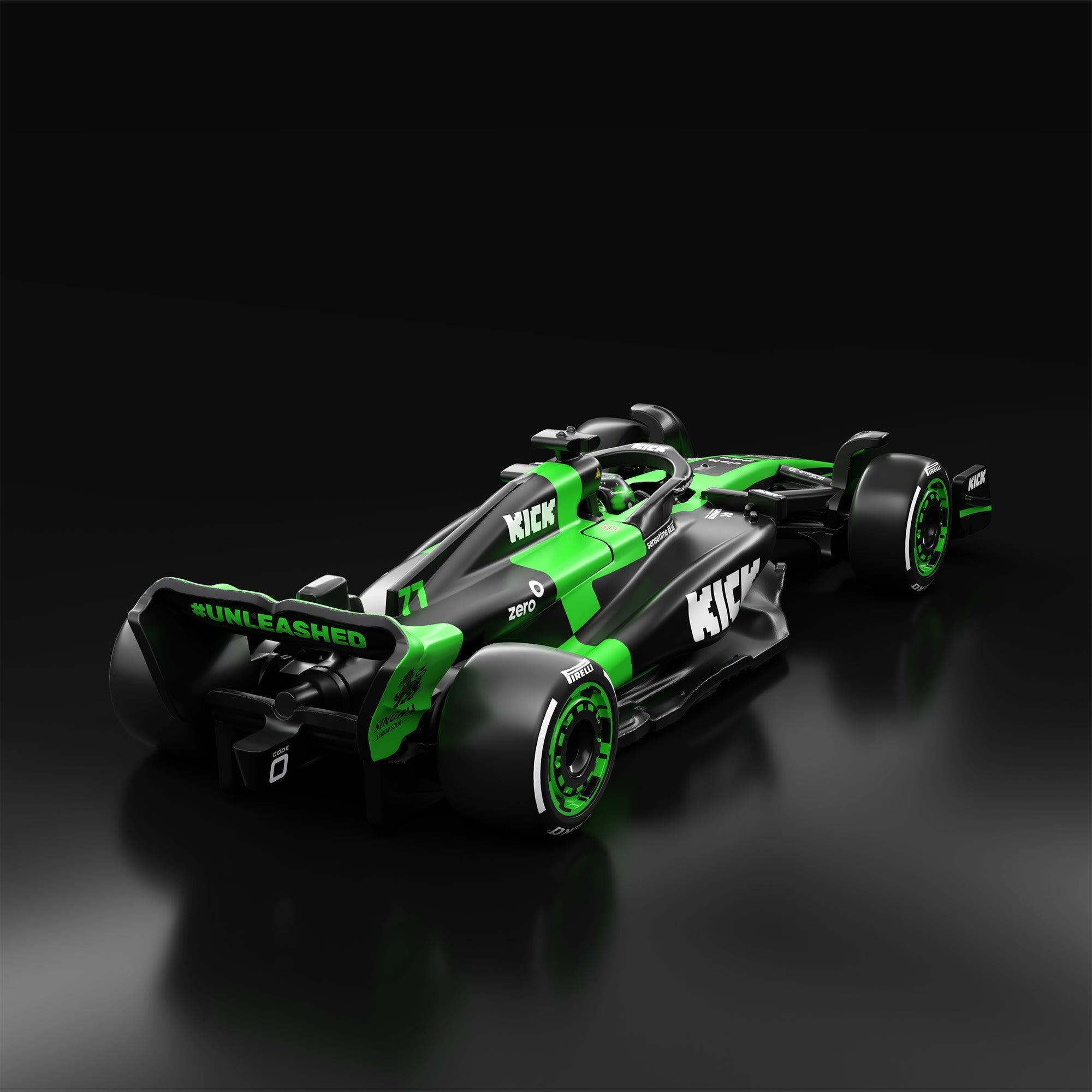 Hot Wheels F1 Series: 2024 Stake F1 Team KICK Sauber C44 Car #77