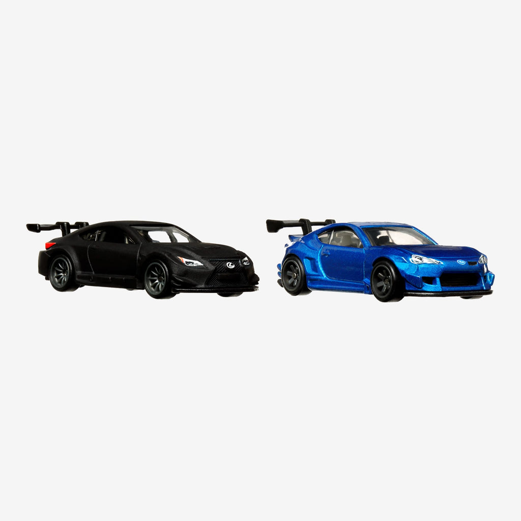 Hot Wheels Premium Car Culture 2-Pack – Lexus + Subaru 