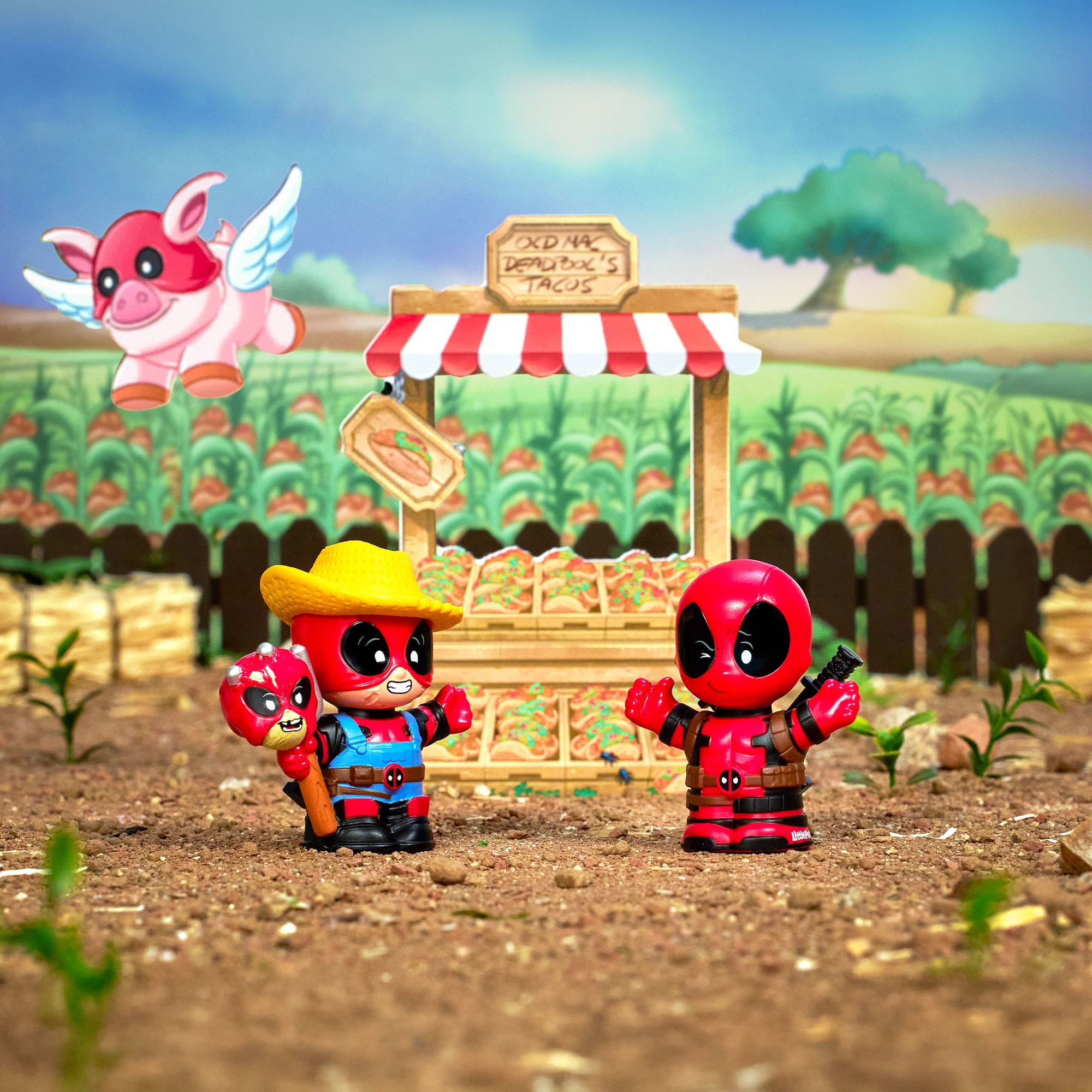 Little People Collector Deadpool Set