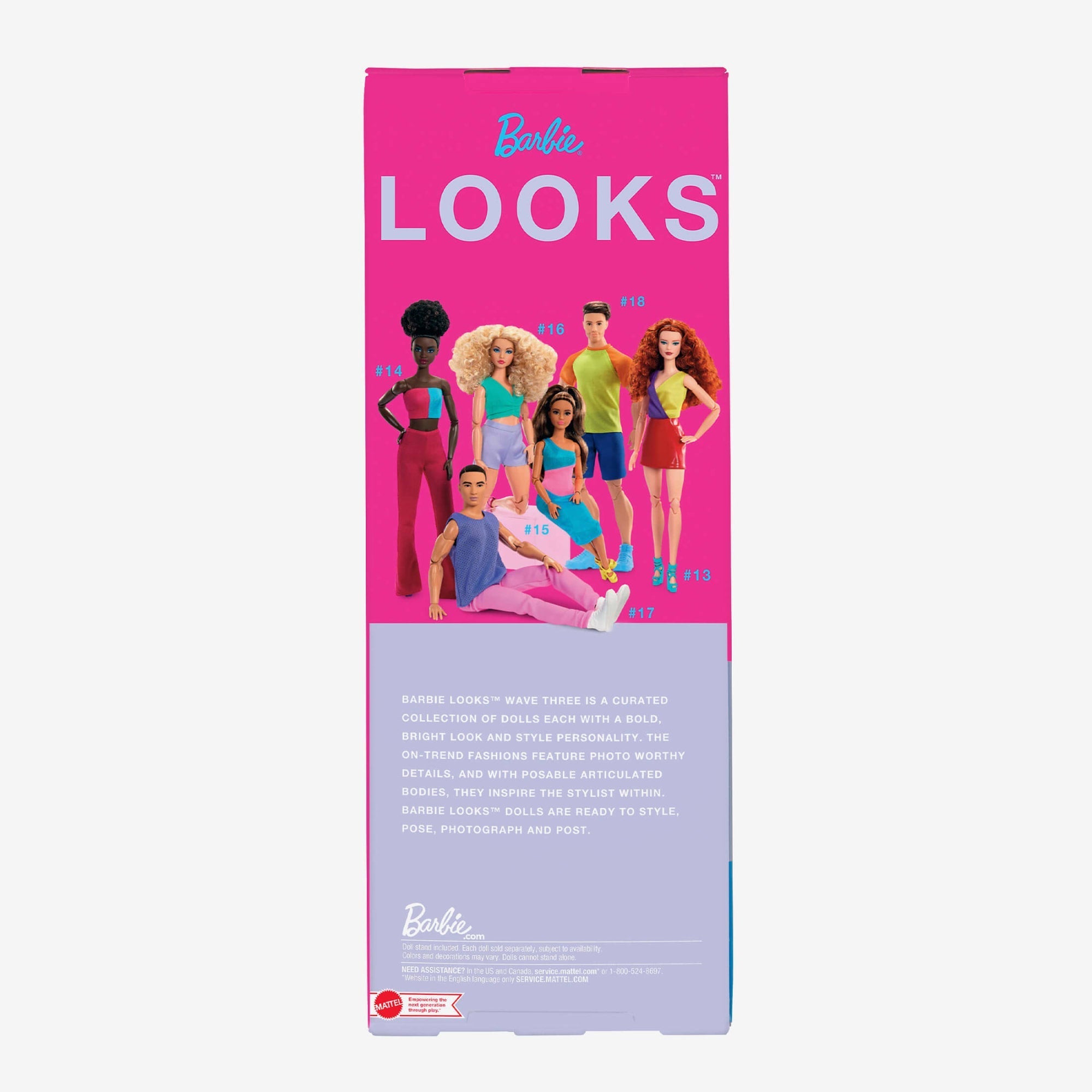 Barbie Looks Doll (Original, Curly Black Hair)