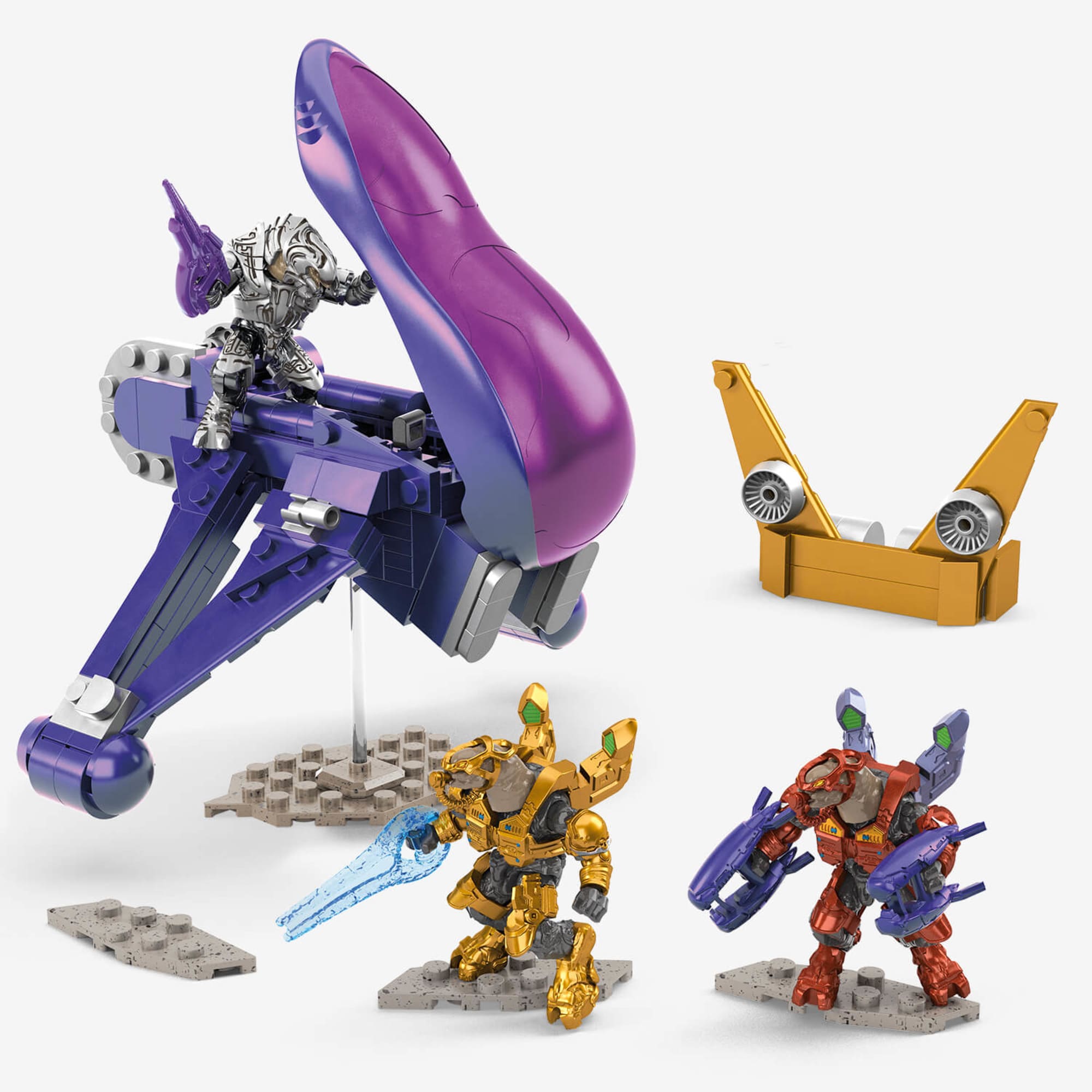 MEGA Construx Halo Arbiter's Quest Aircraft Building Set