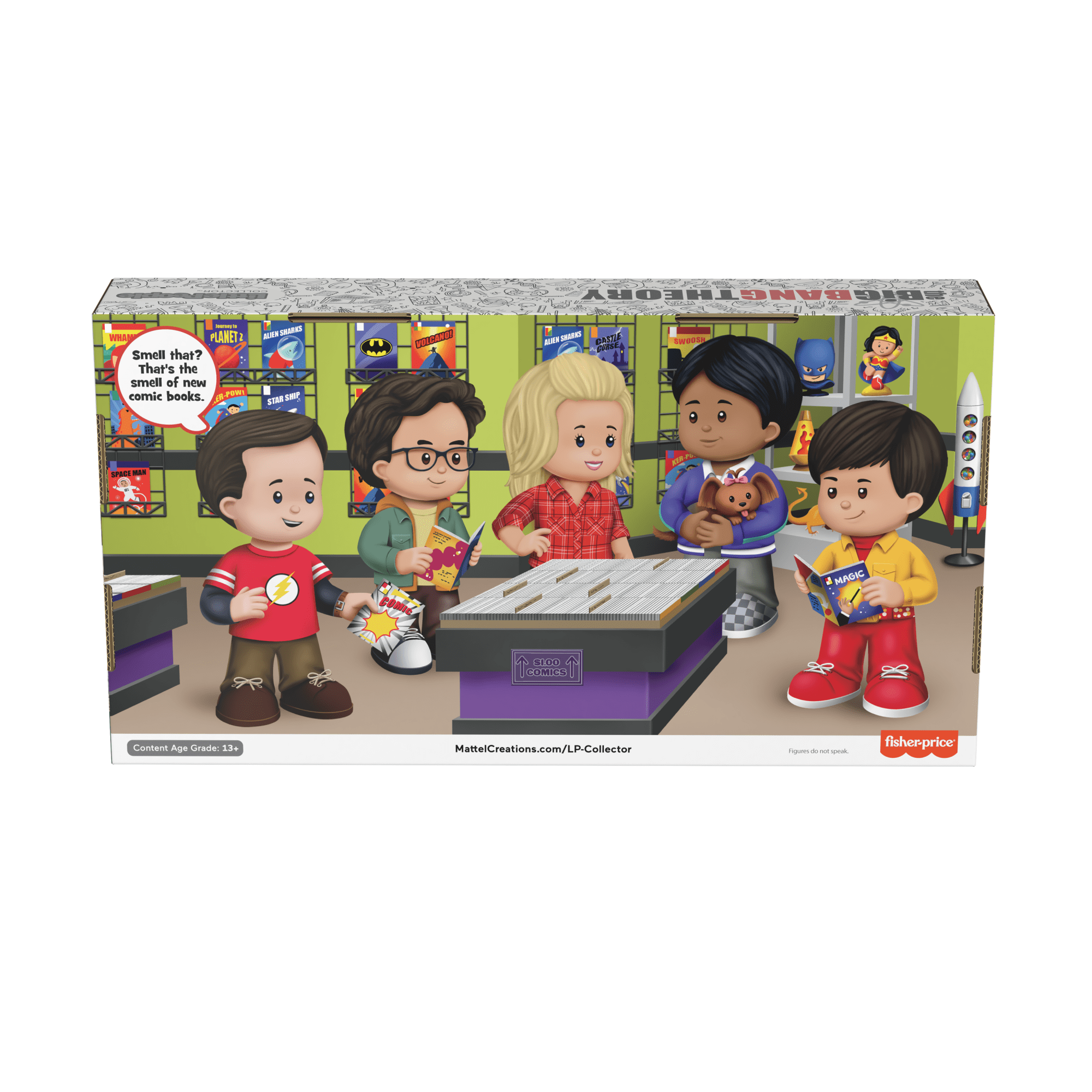 Little People Collector The Big Bang Theory TV Show Special Edition Set