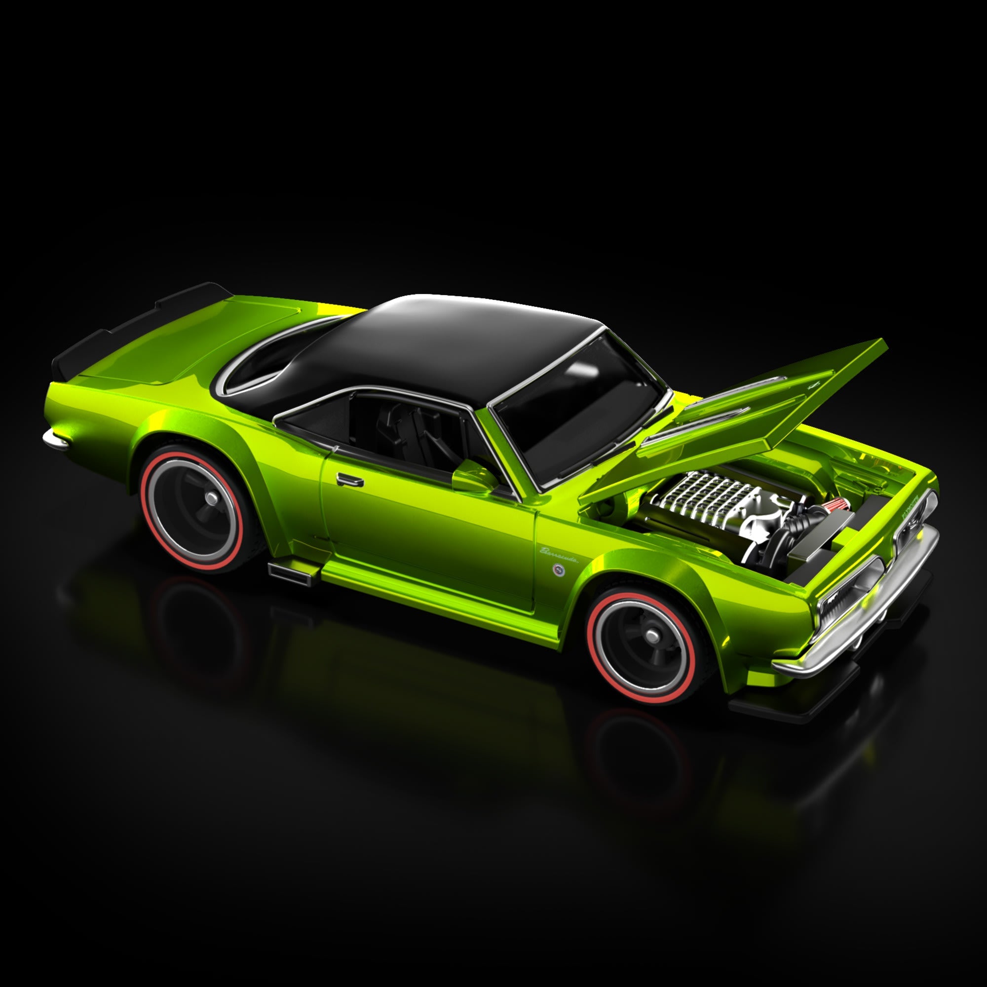Hot Wheels RLC Exclusive sELECTIONs 1968 Custom Plymouth Barracuda