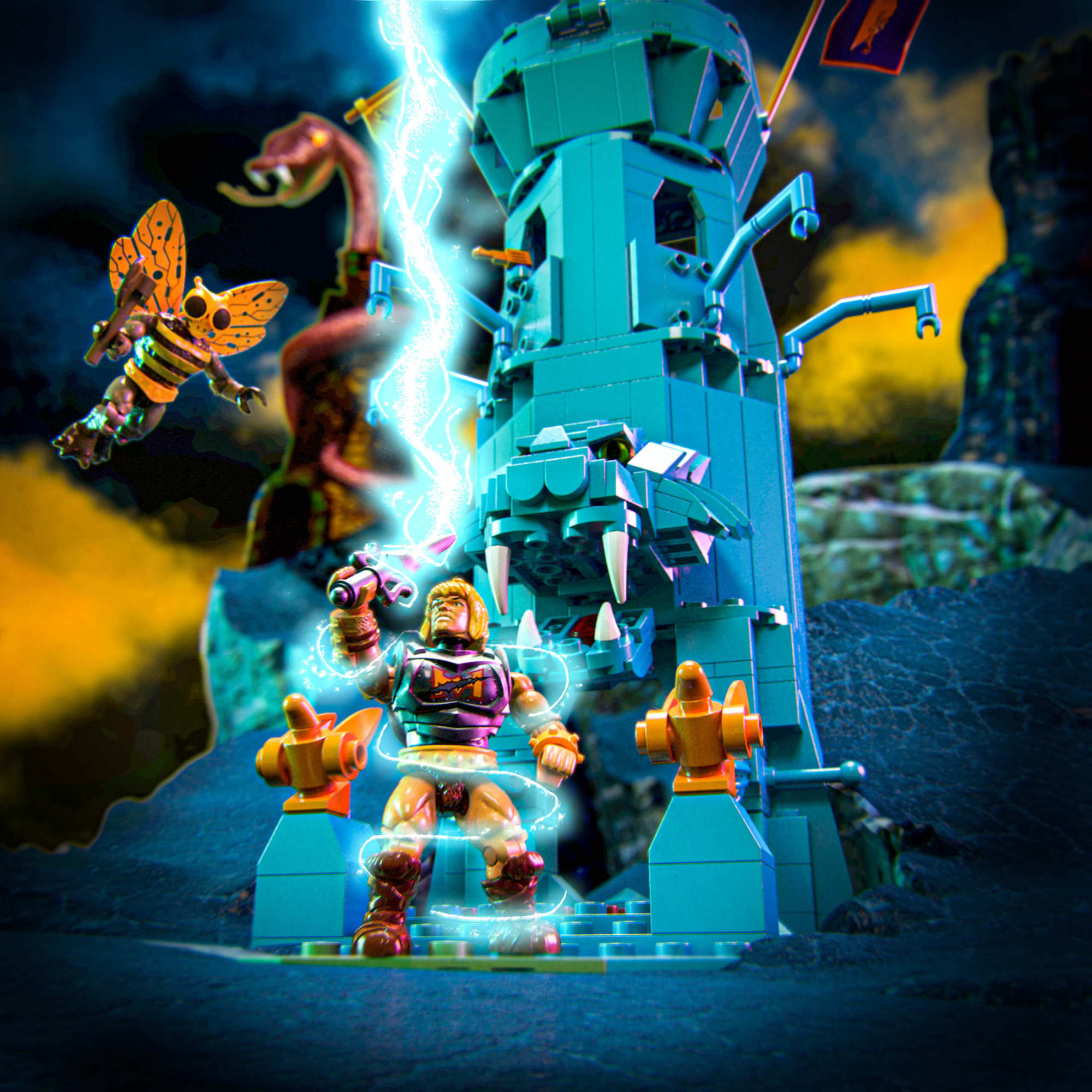 MEGA Masters of the Universe Eternia Battleground Building Set