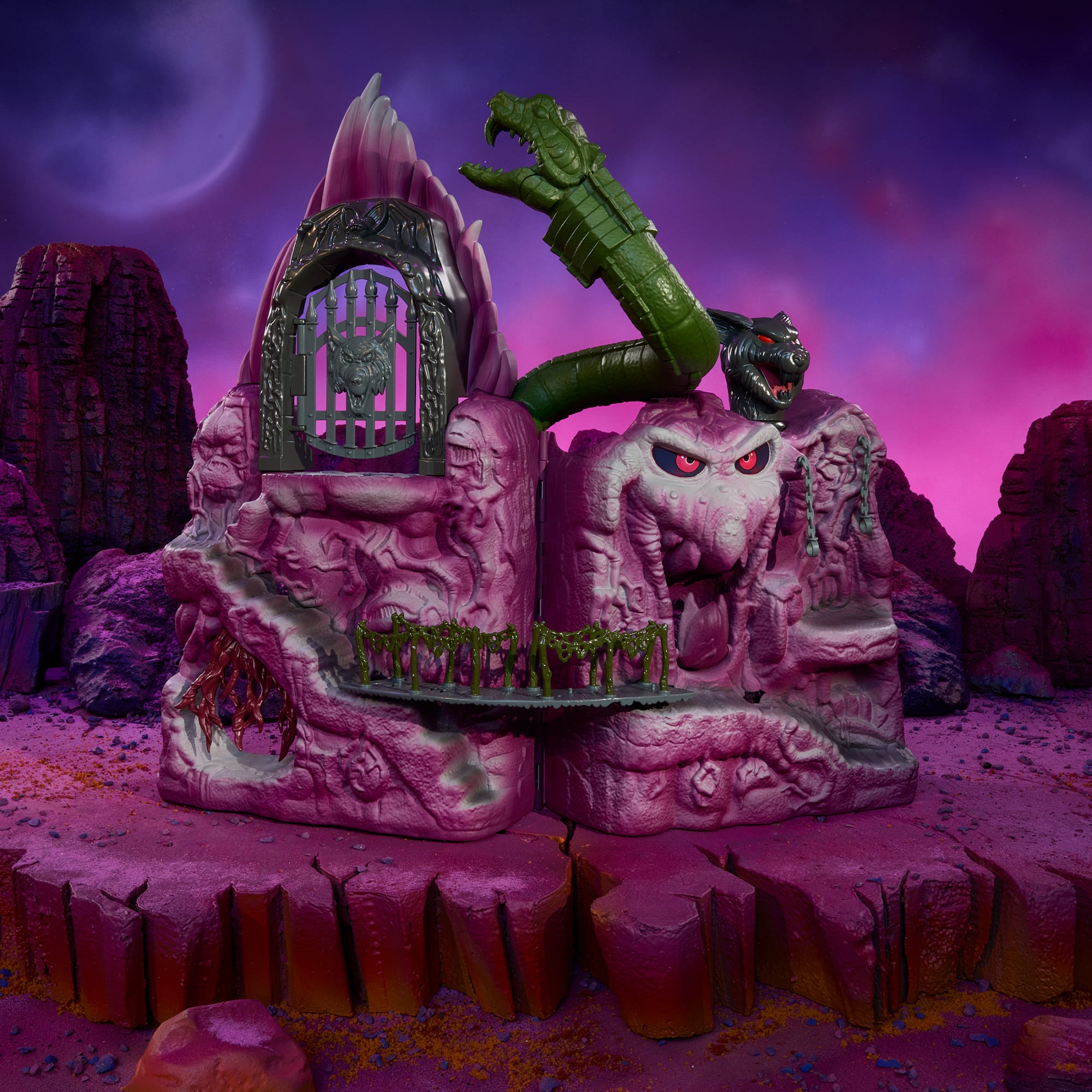 Masters of the Universe Origins Snake Mountain Playset