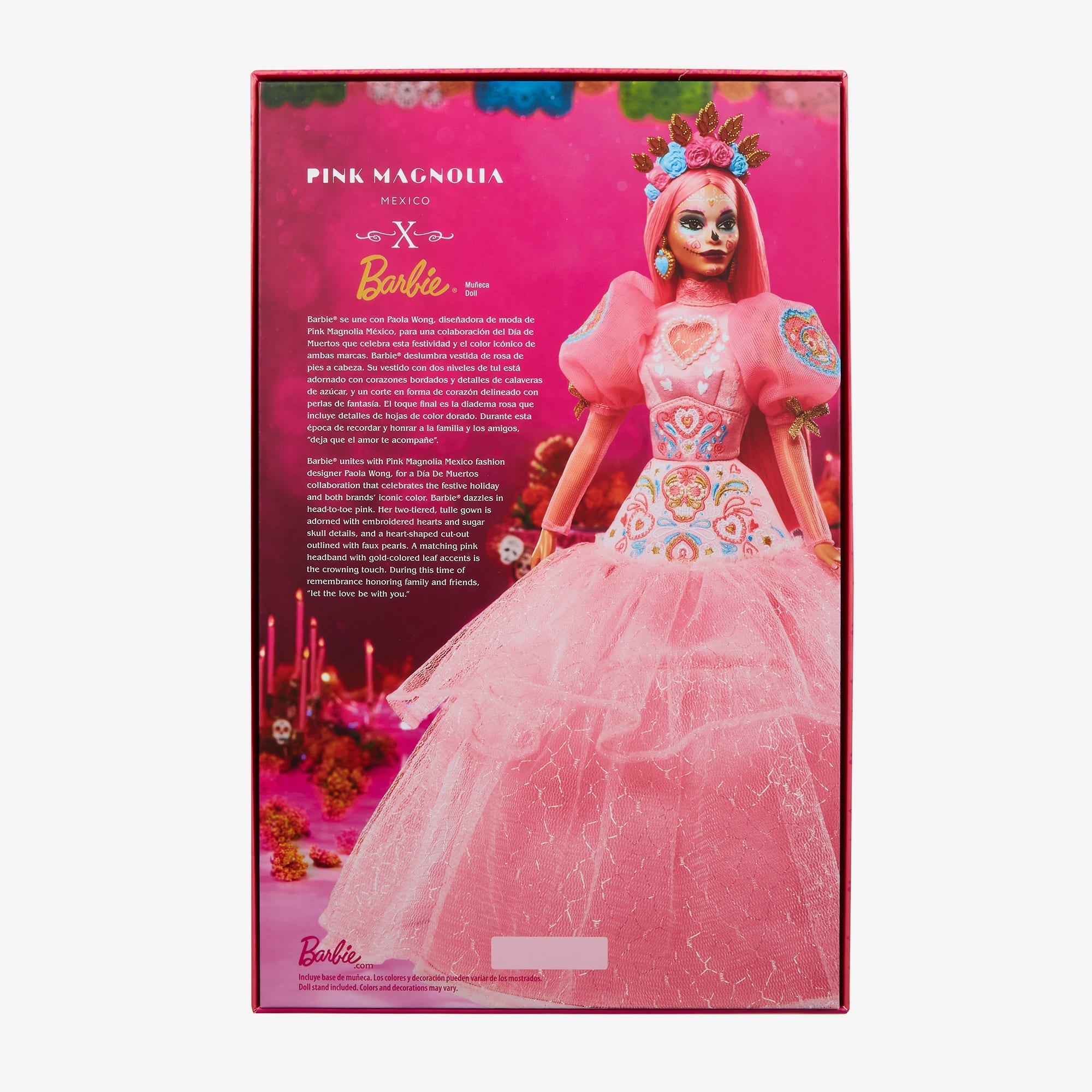 2023 Día De Muertos Barbie x Pink Magnolia Doll