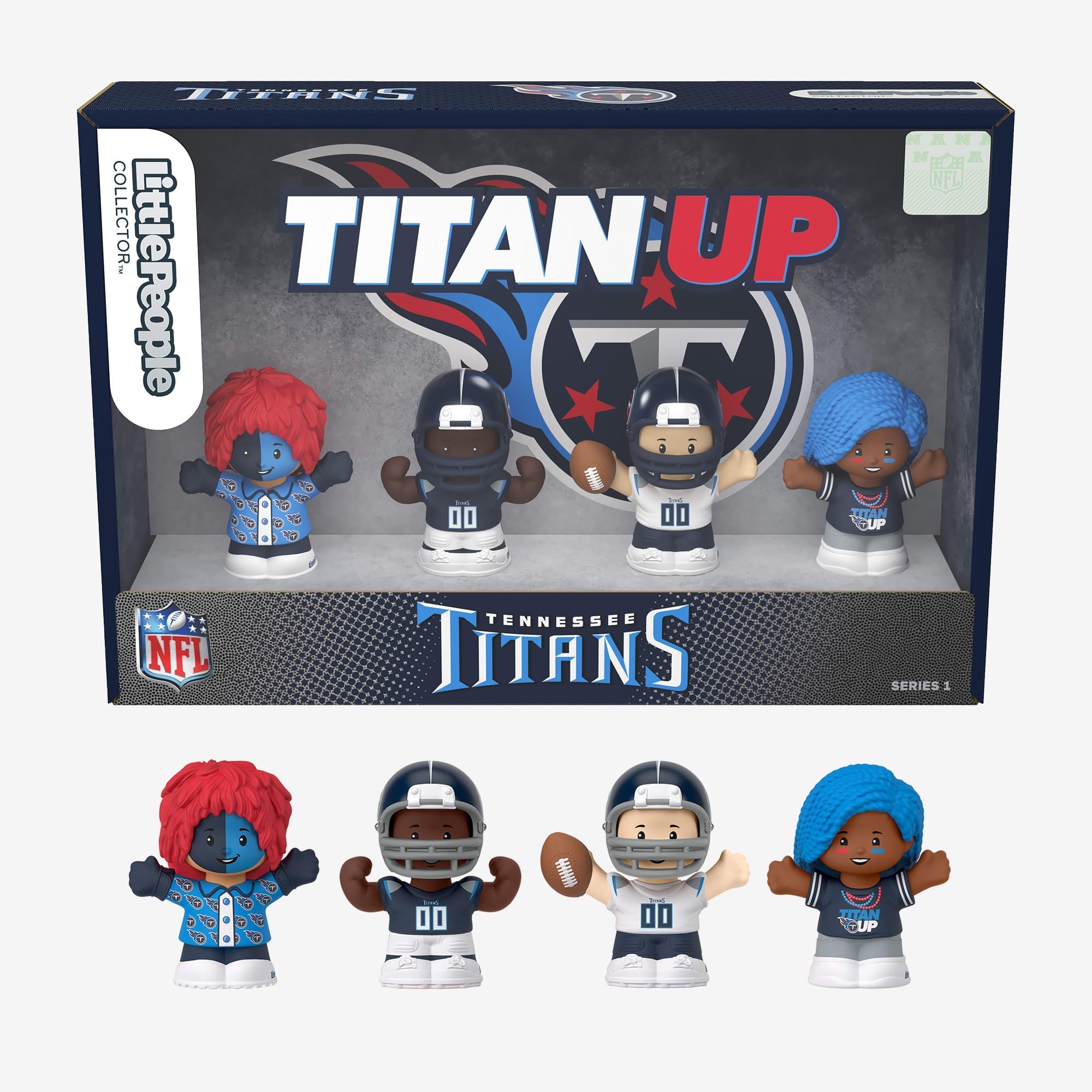 Little People Collector x NFL Tennessee Titans Set