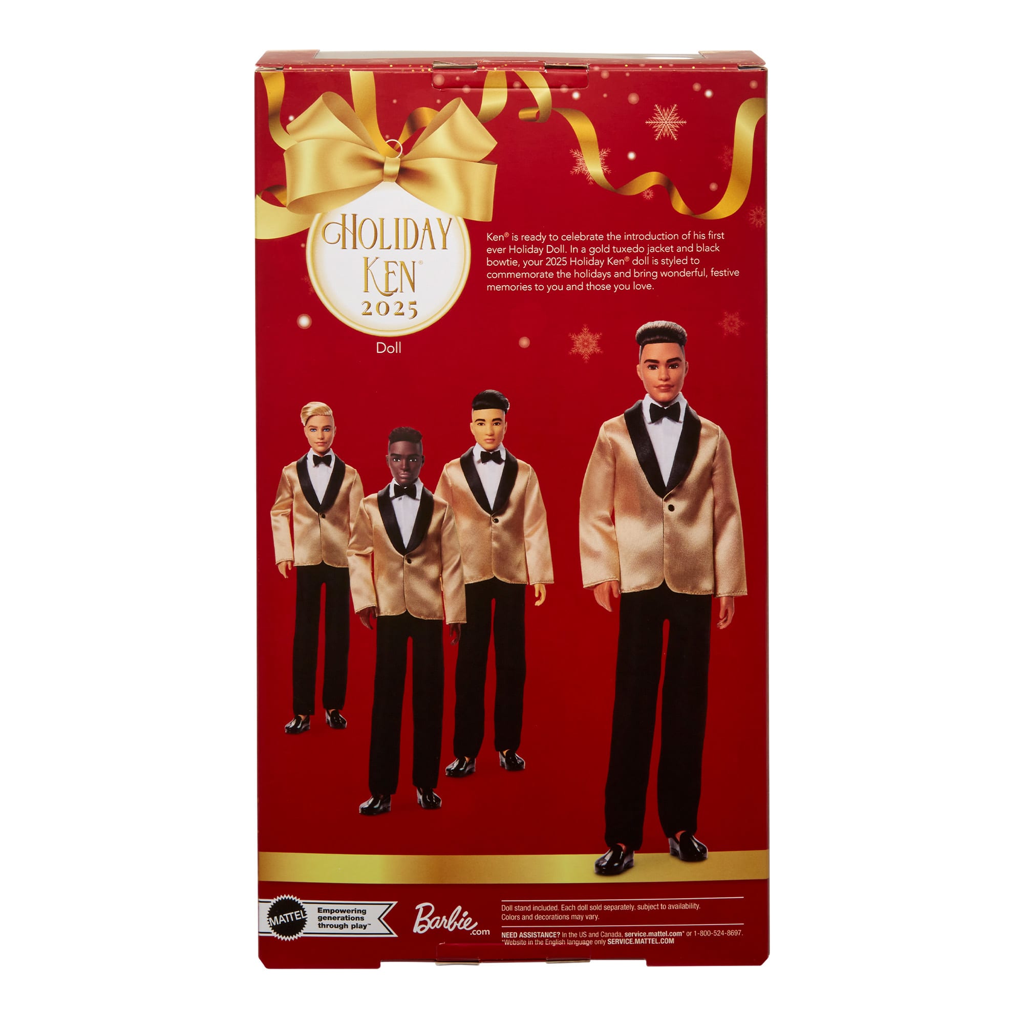 2025 Holiday Ken Doll 3