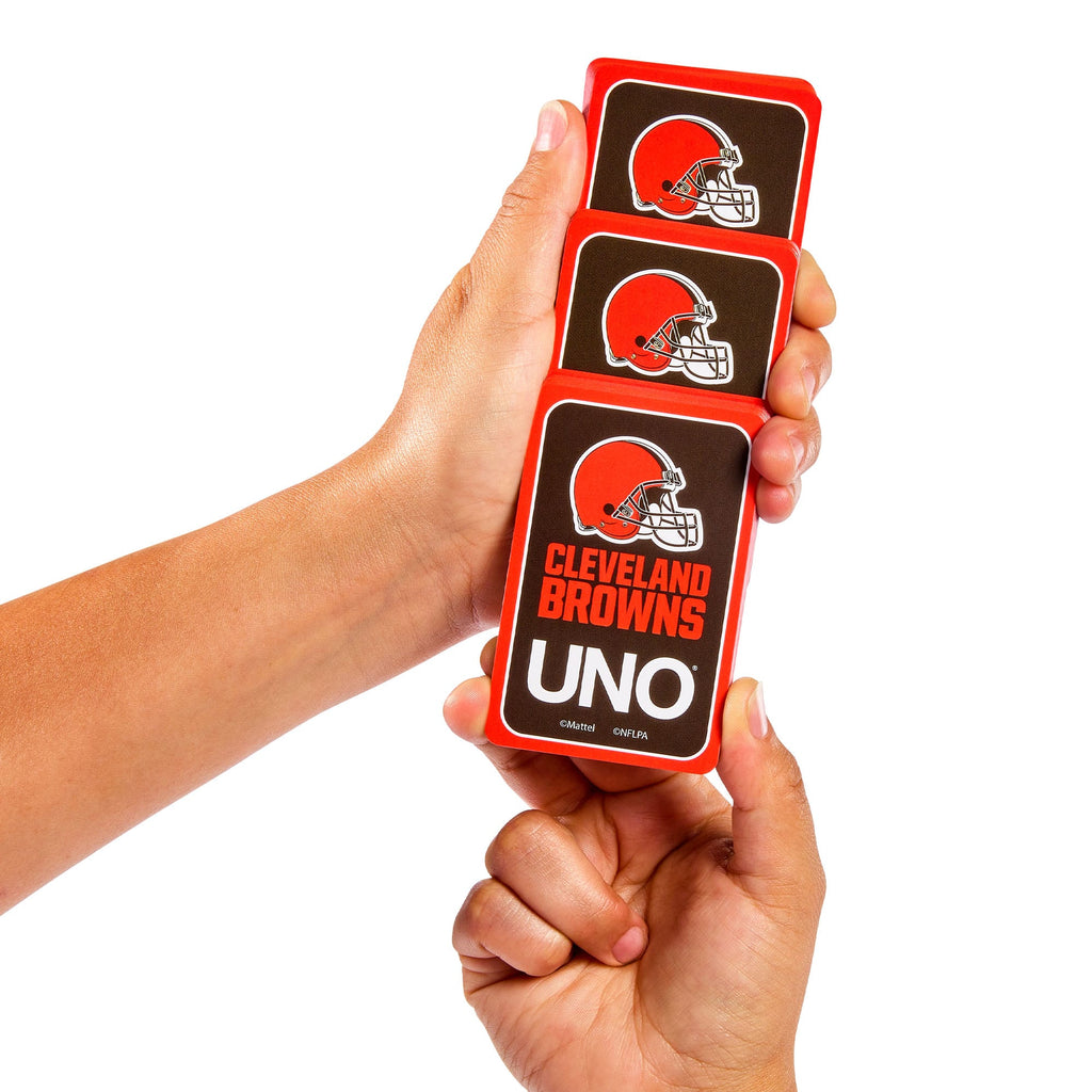 UNO Fandom NFL Cleveland Browns Game Deck