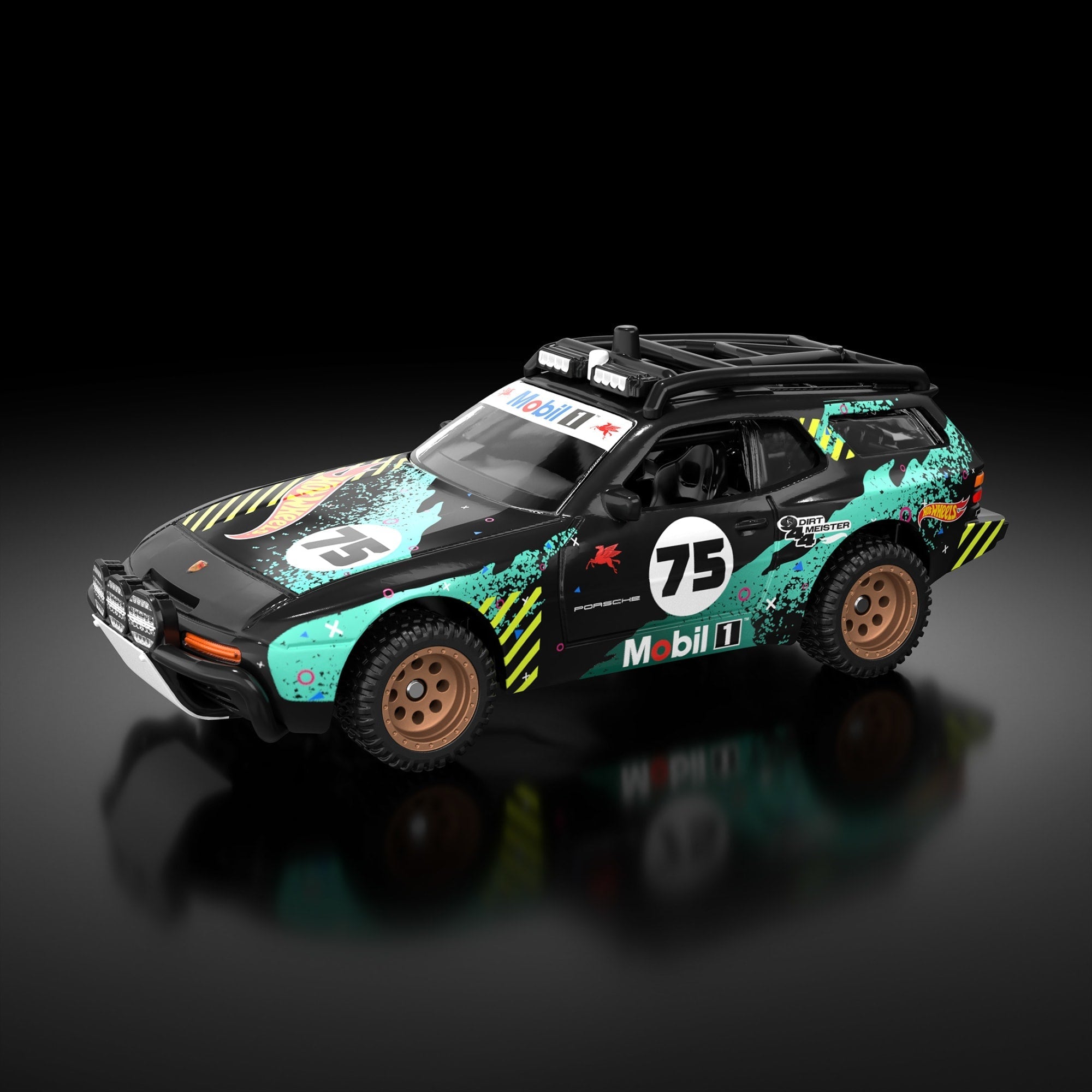 Hot Wheels Mobil 1 Porsche Dirtmeister 944