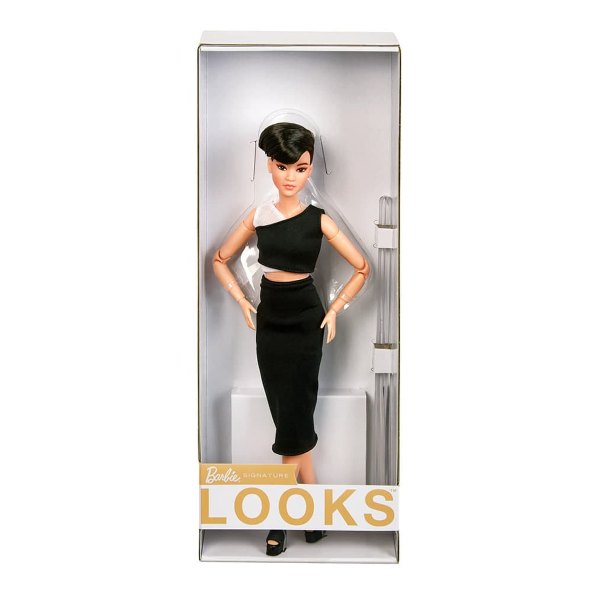 Barbie Looks Doll (Petite, Brunette Pixie Cut)