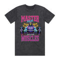 Masters of the Universe Gym Bro Skeletor Master Muscles Black T-shirt