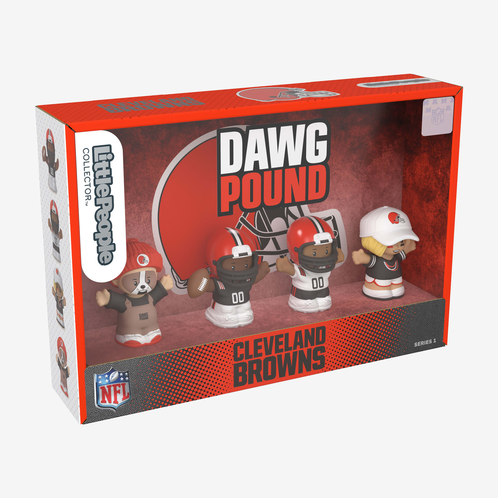 Little People Collector x NFL Cleveland Browns Set