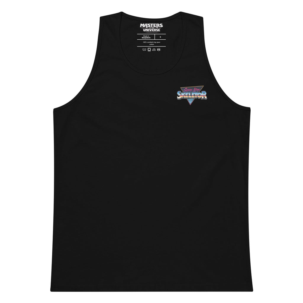 Masters of the Universe Gym Bro Skeletor Strong Black Tank Top
