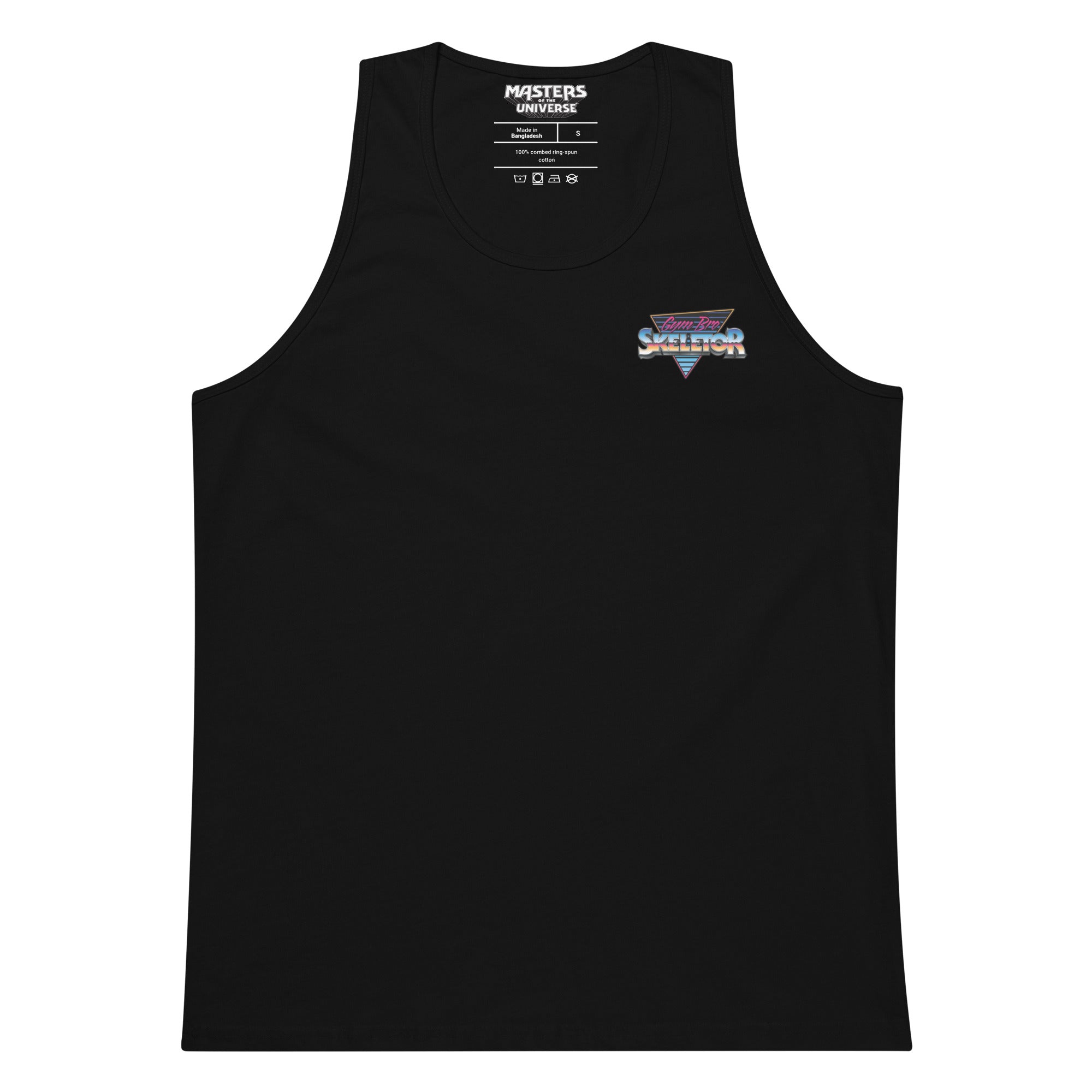 Masters of the Universe Gym Bro Skeletor Strong Black Tank Top