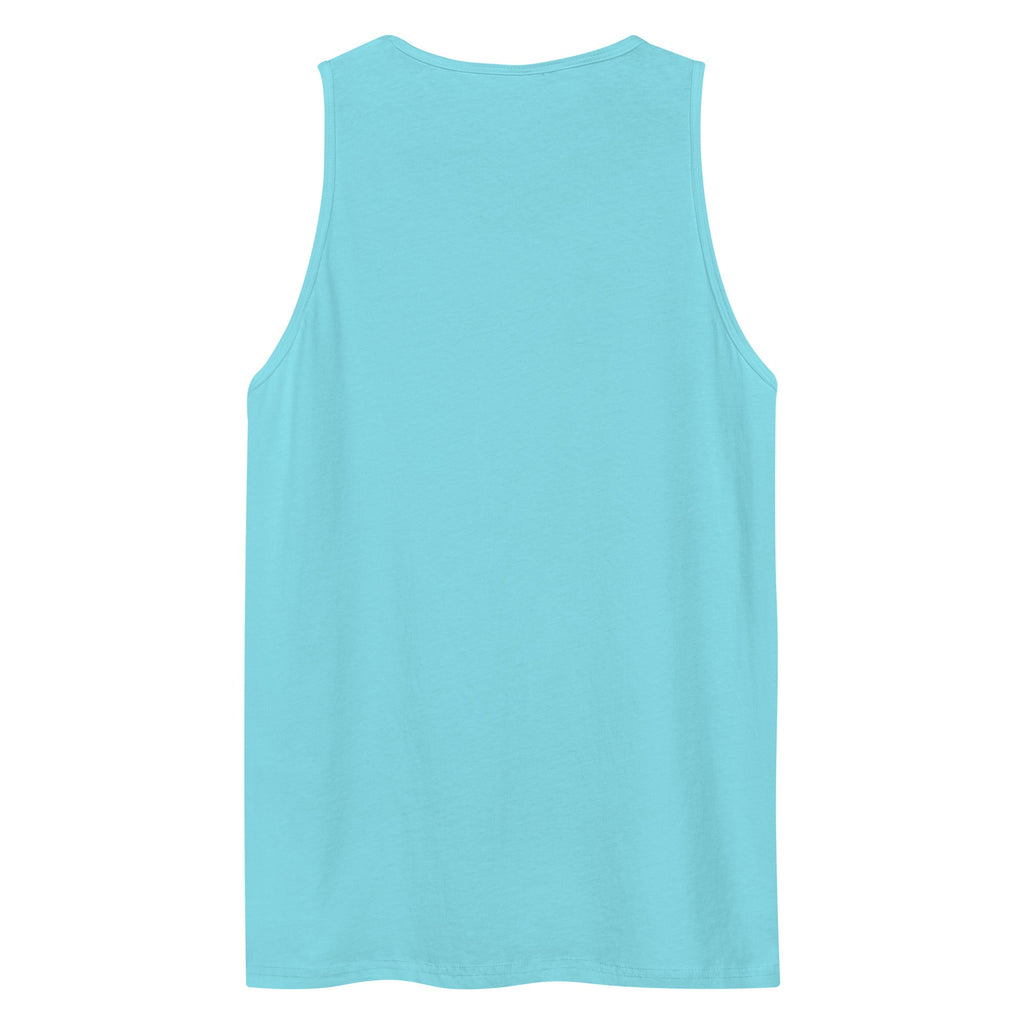 Masters of the Universe Gym Bro Skeletor Conquer Blue Tank Top
