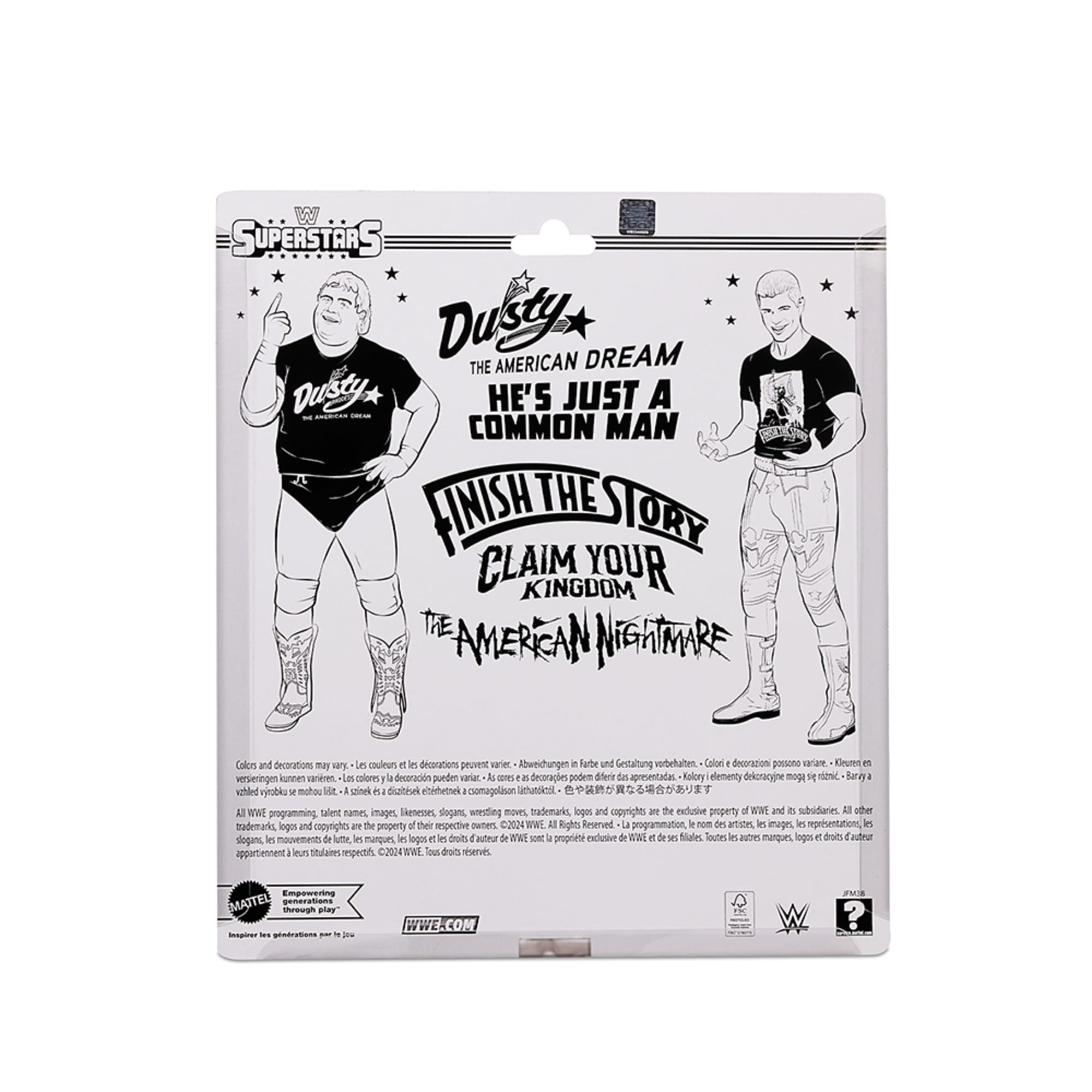 WWE Superstars Cody Rhodes and Dusty Rhodes 2-Pack