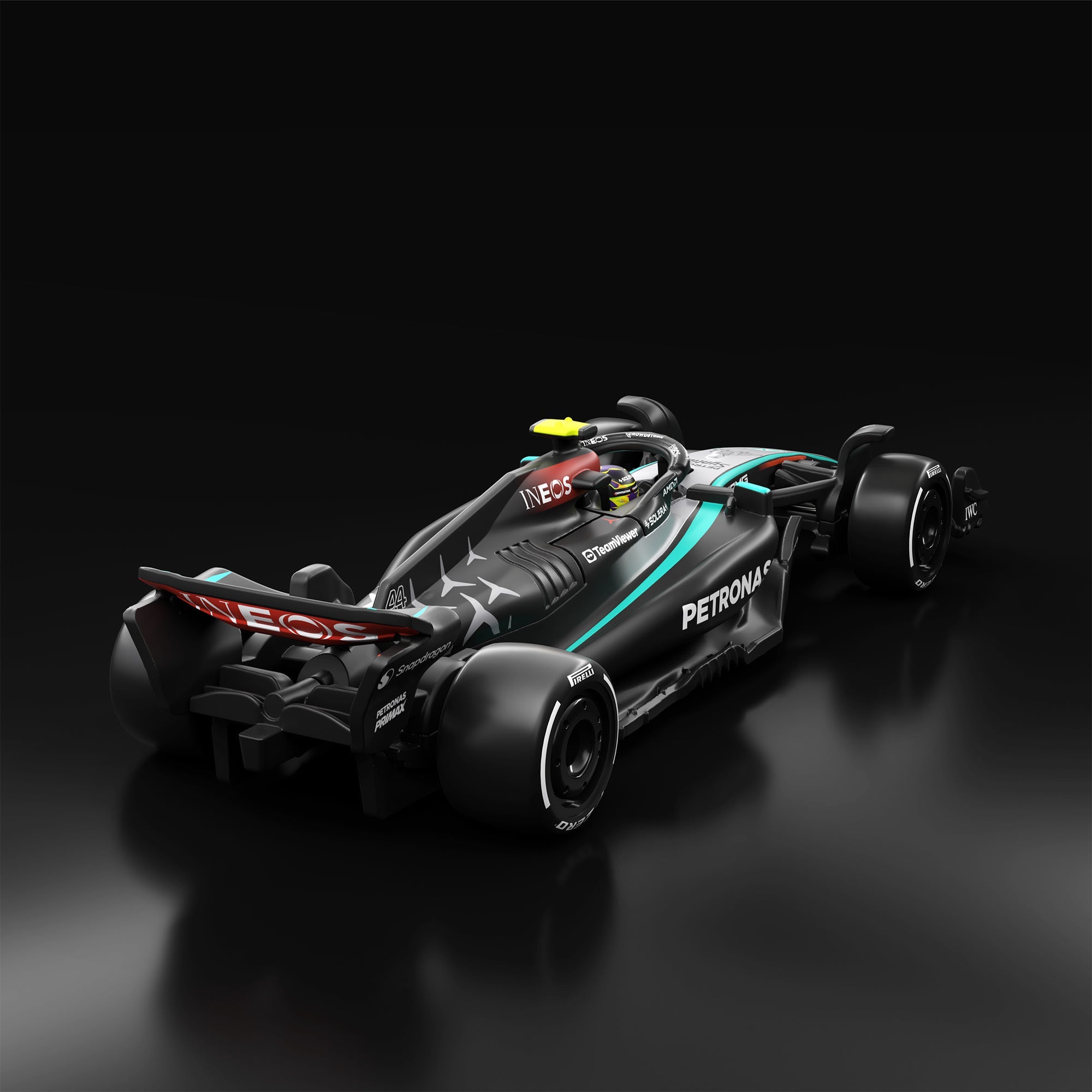 Hot Wheels F1 Series: 2024 Mercedes-AMG PETRONAS Formula One Team W15 Car #44