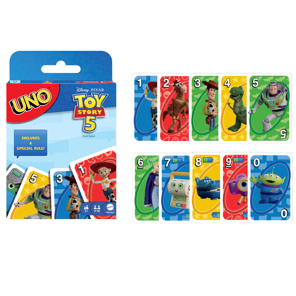 UNO Disney and Pixar Toy Story 5