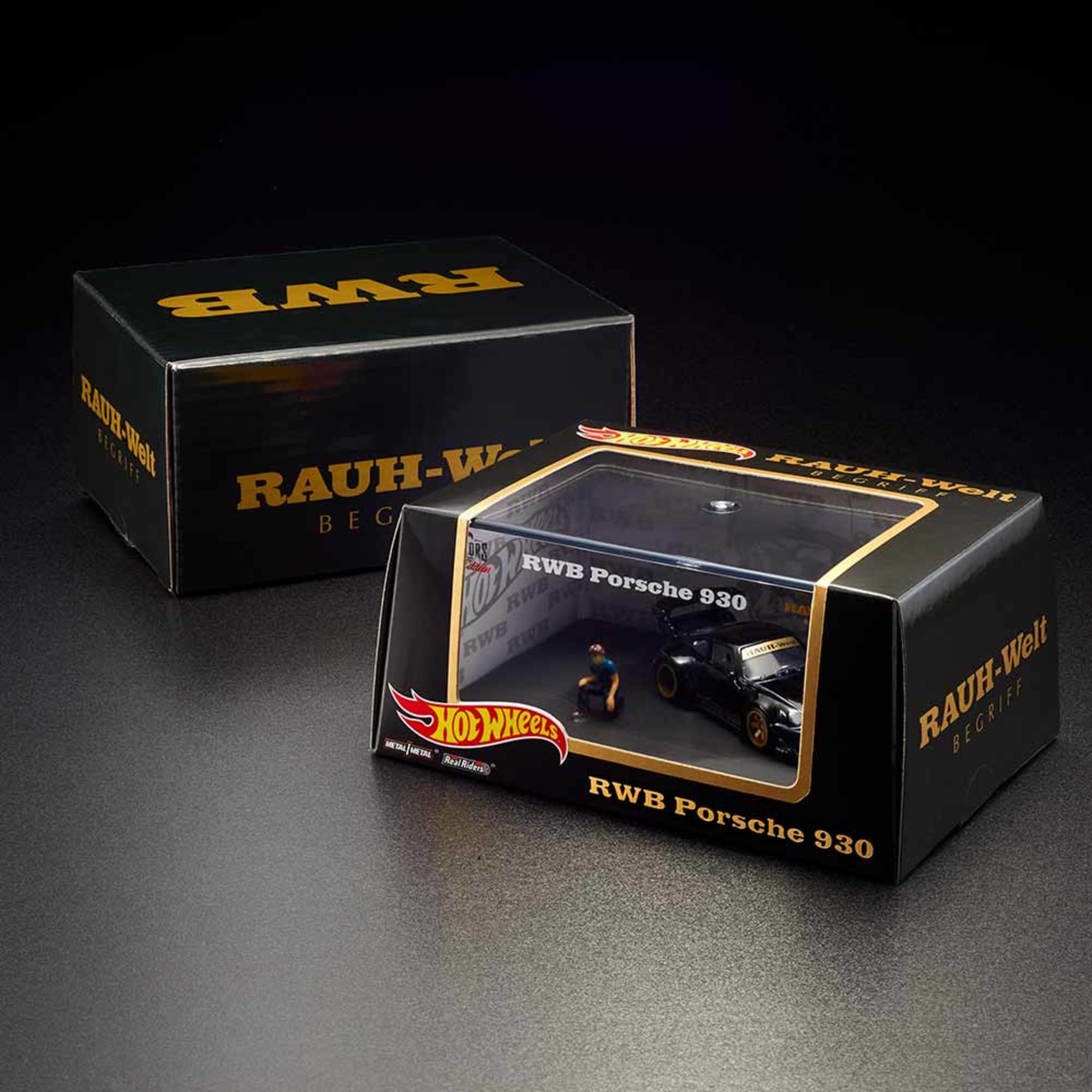 Hot Wheels RLC Exclusive RWB Porsche 930 w/ Akira Nakai Figurine