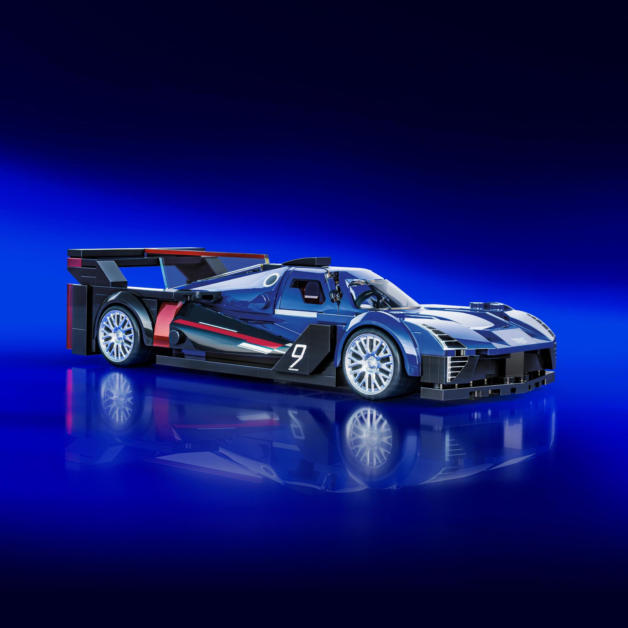 Mattel Brick Shop Hot Wheels Cadillac Project GTP Hypercar Building Set