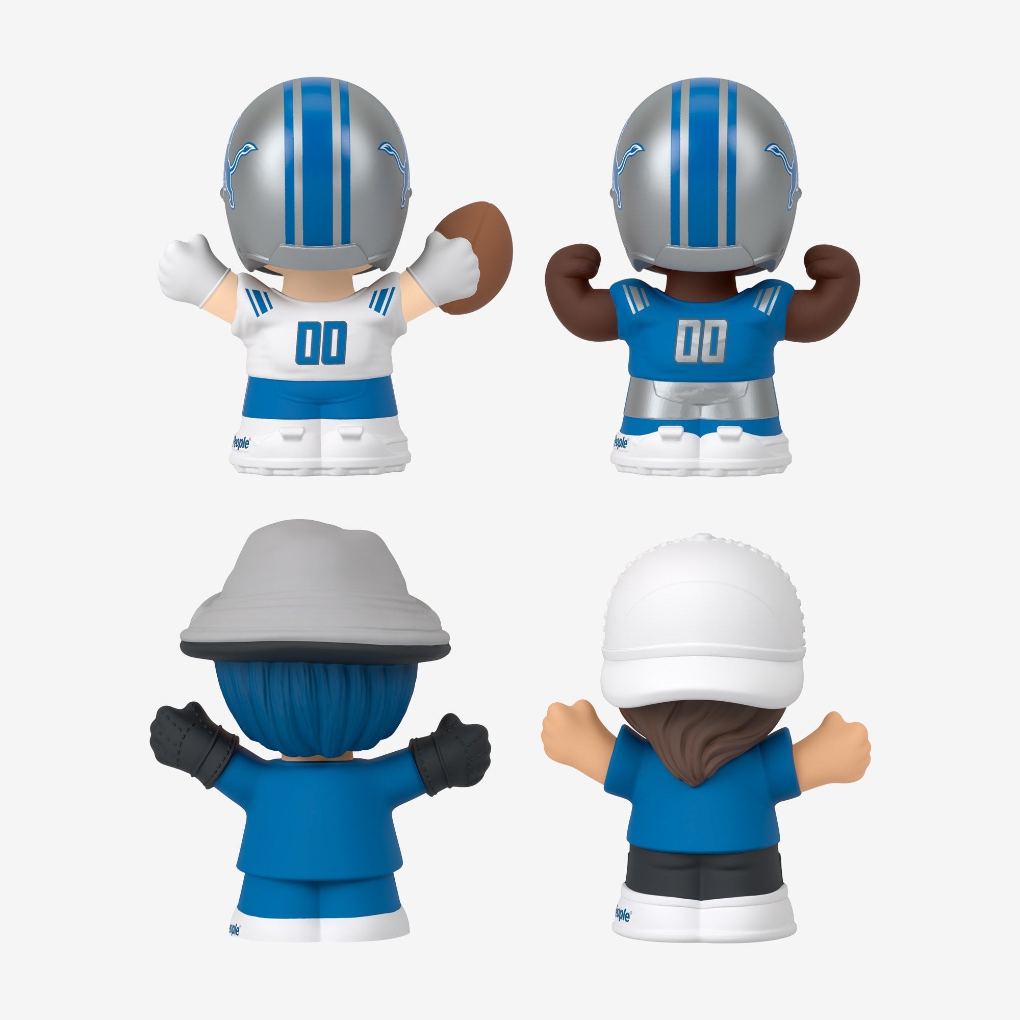 Little People Collector x NFL Detroit Lions Set