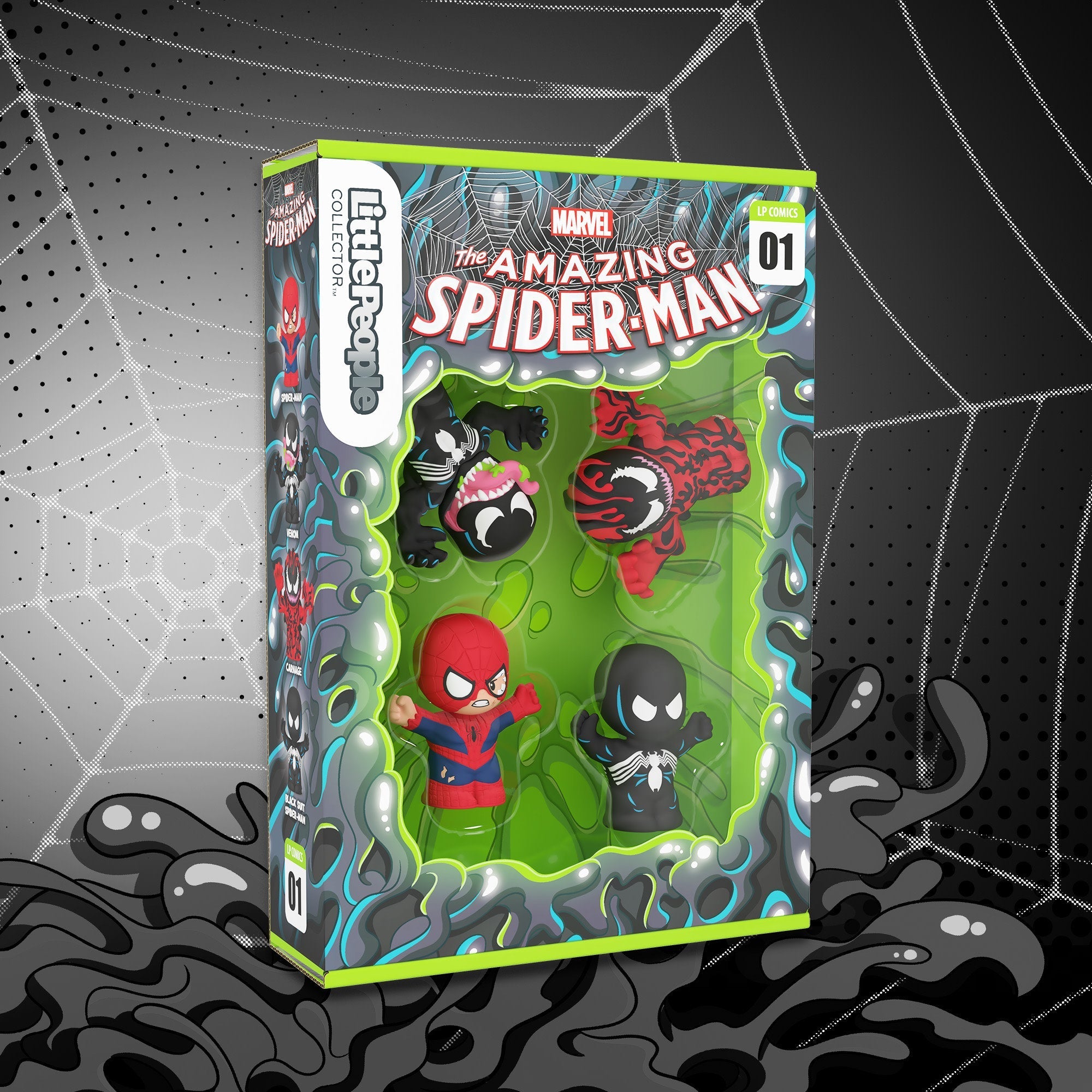 Little People Collector Marvel Spider-Man: Issue 1 Special Edition Set