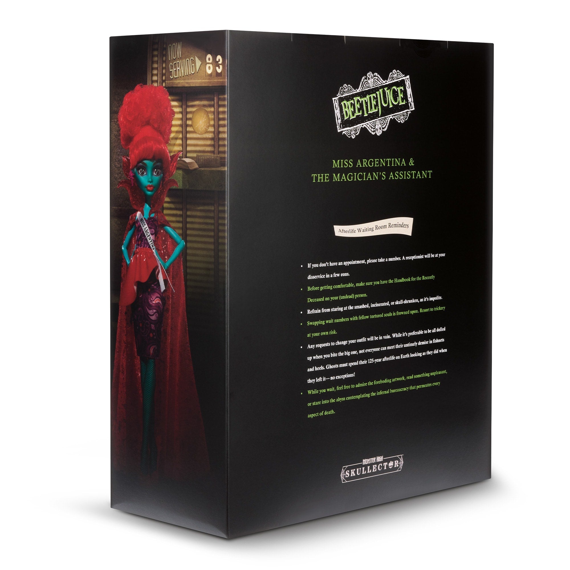 Monster High Beetlejuice Waiting Room 2-Pack