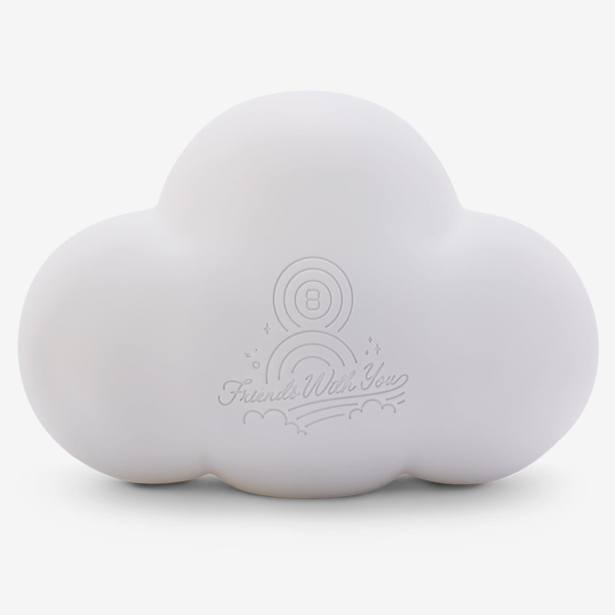 FriendsWithYou Lucky Little Cloud Magic 8 Ball Cloud White