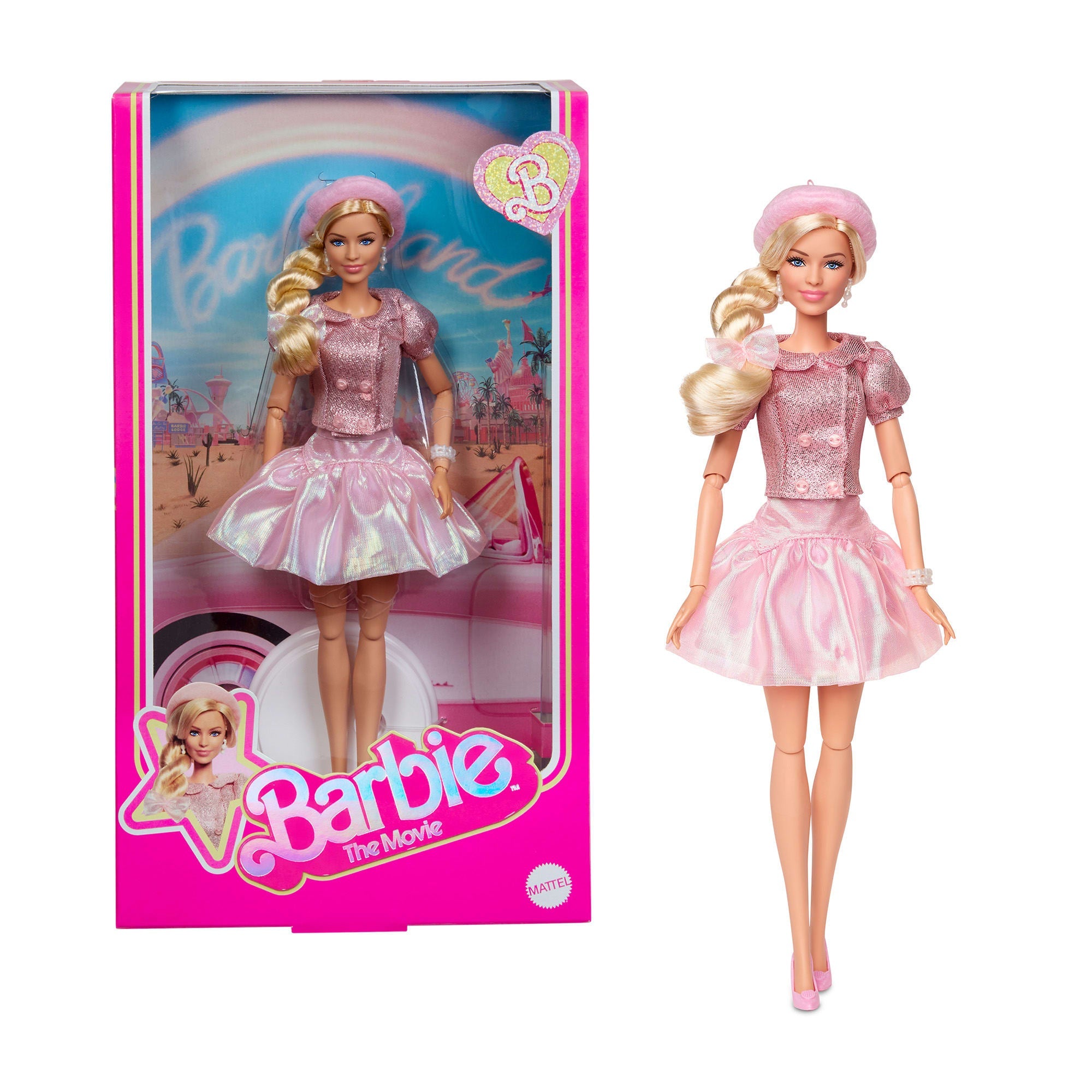 Barbie The Movie Pink Puffy Dress Barbie Doll