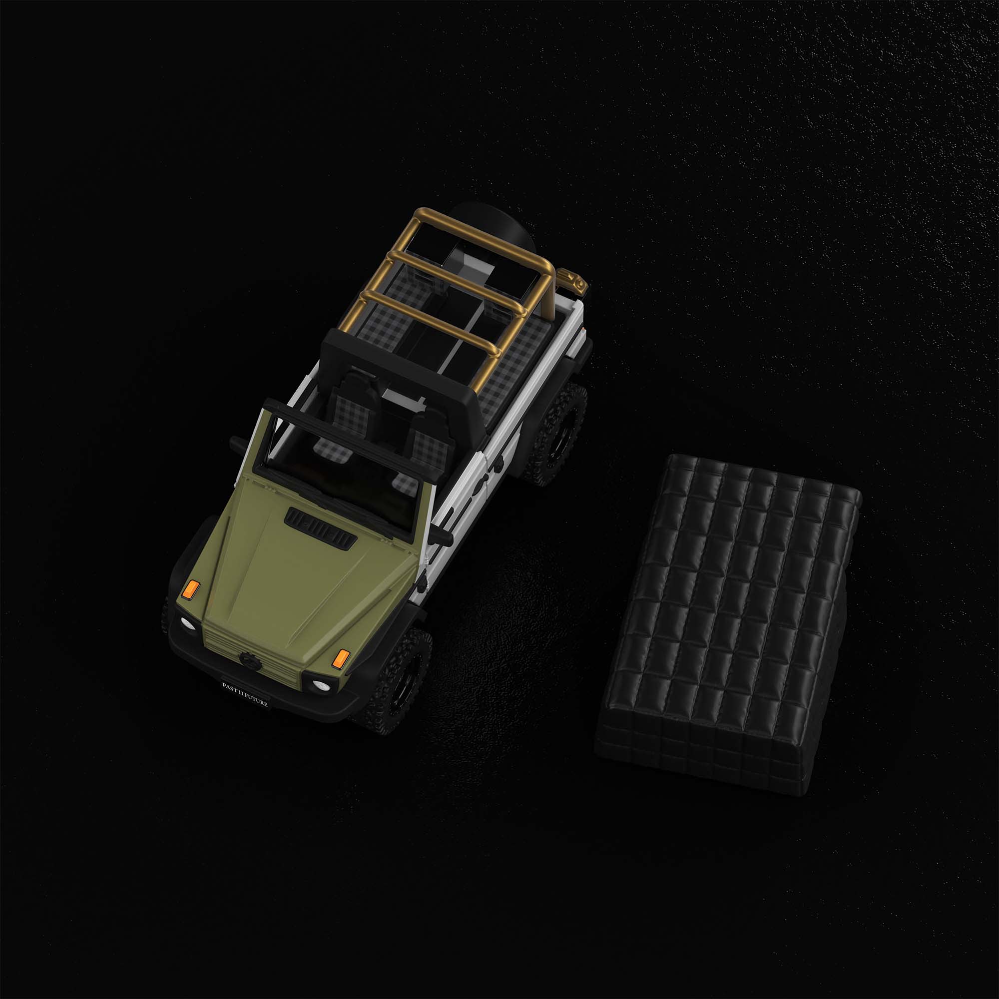 Hot Wheels x Mercedes-Benz Project G-class Past II Future designed by NIGO