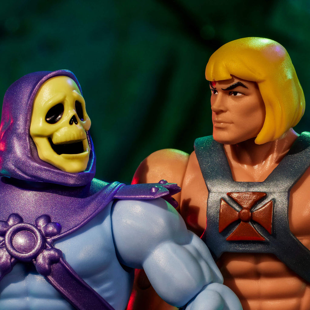 Masters of the Universe Skeletor x VeeFriends Skilled Skeleton 2-Pack