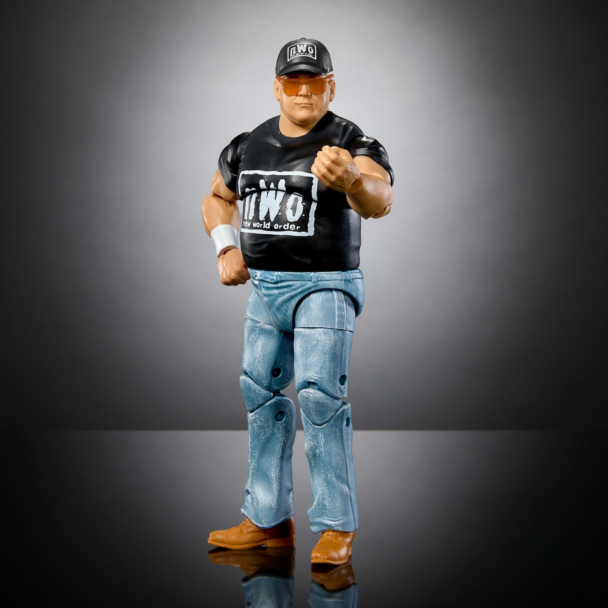 WWE Monday Night War Elite Collection Razor Ramon Action Figure & Dusty Rhodes Build-A-Figure Parts