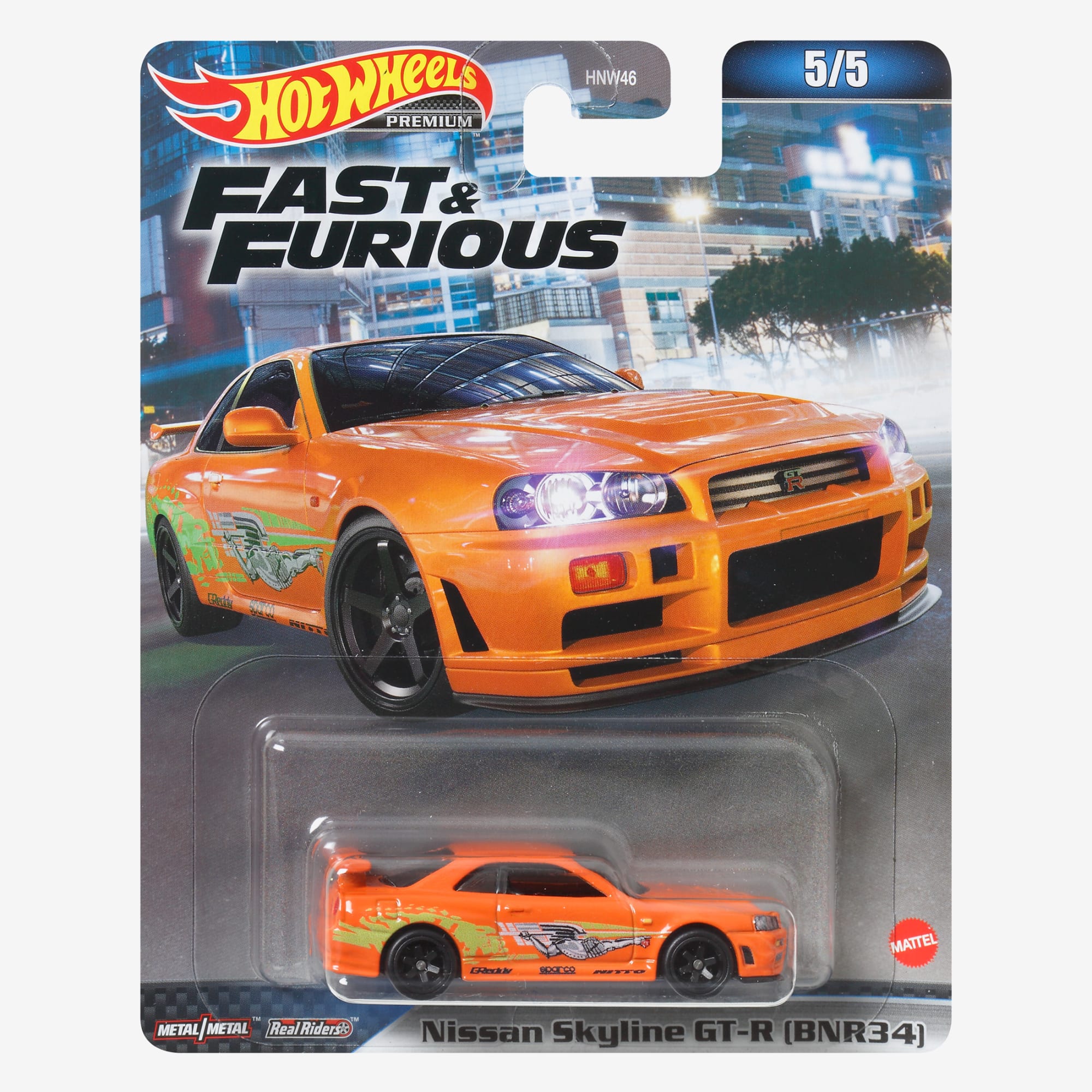 Hot Wheels Fast and Furious Premium Series, Nissan Skyline GTR