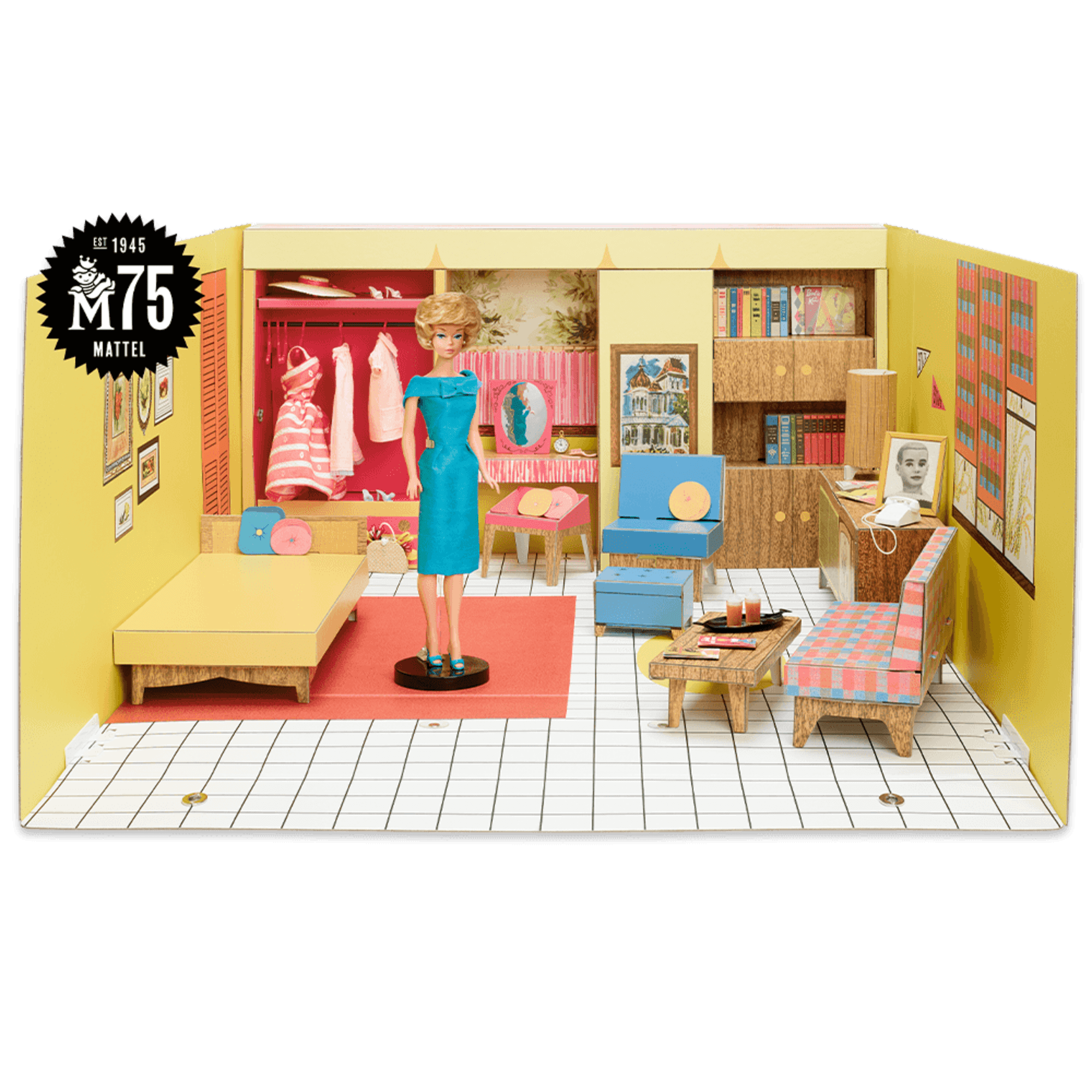 Barbie Dream House By Mattel, Inc. Doll, House and Accessories