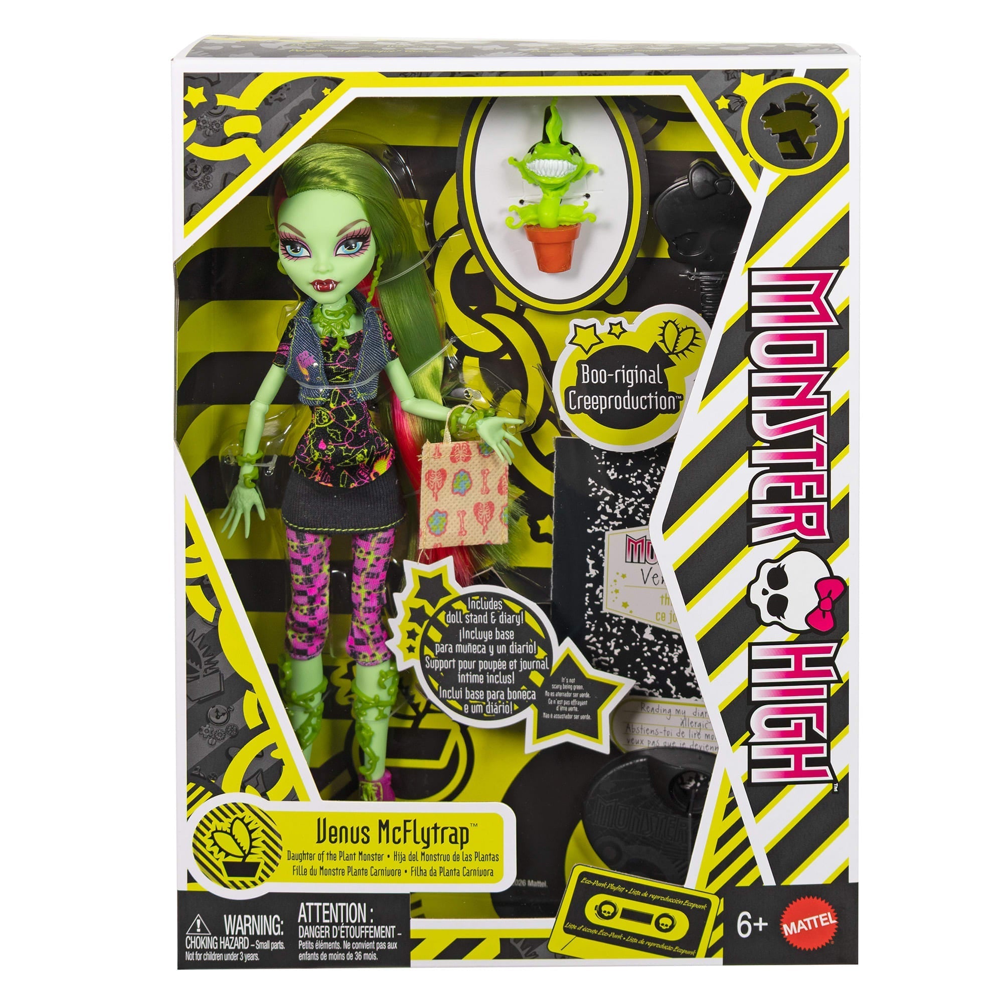 Monster High Boo-riginal Creeproduction Venus McFlytrap Doll
