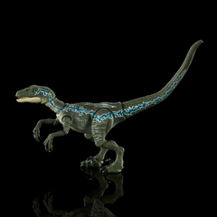Jurassic World Hammond Collection Velociraptor Blue Dinosaur Figure