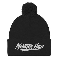 Monster High Logo Pom Pom Beanie