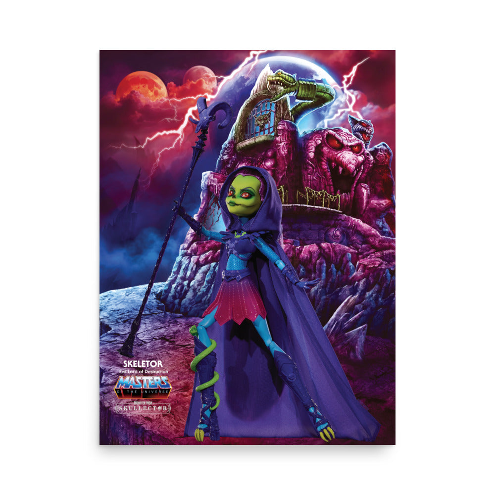 Monster High Masters of the Universe Skeletor Multi Poster