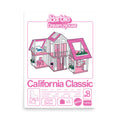 Barbie California Classic Dream House White Poster