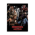 Masters of the Universe Movie Characters Black Poster