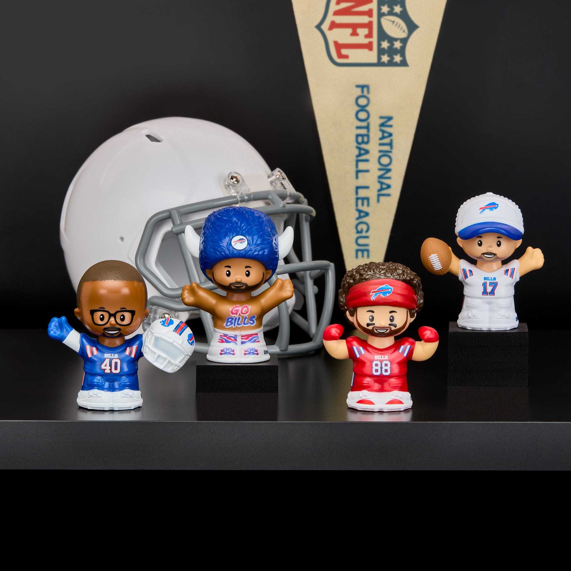 Little People Collector x NFL Buffalo Bills Set