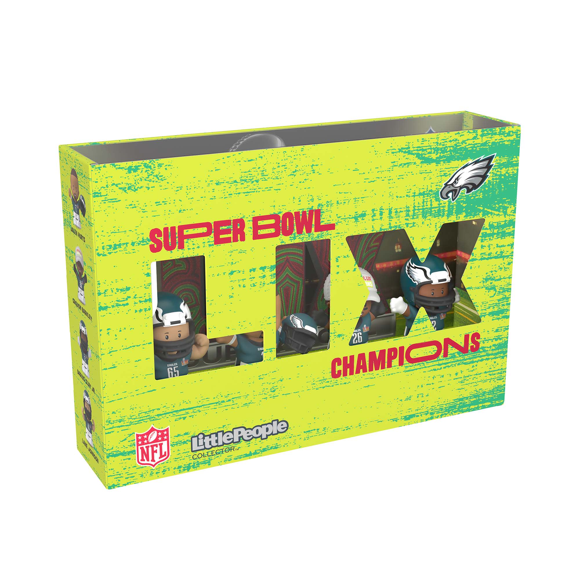 Little People Collector x Super Bowl Eagles Set