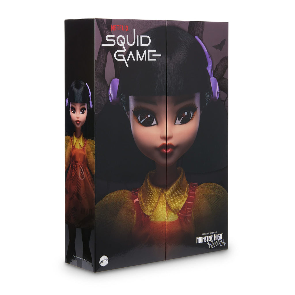 Monster High Skullector Squid Game Young-hee Doll