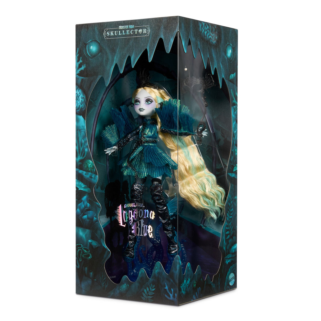 Monster High Skullector Ghouls Rule Lagoona Blue Doll