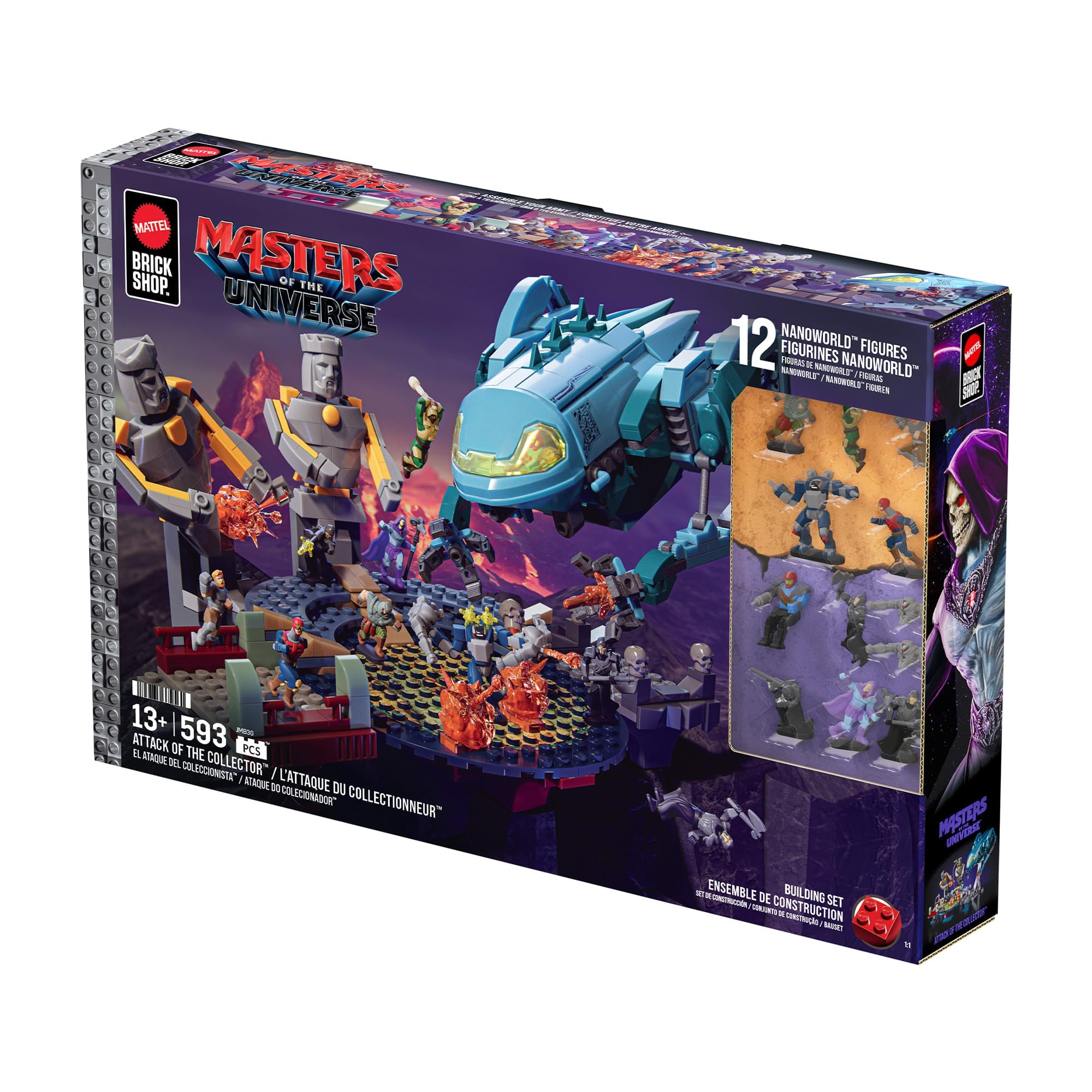 Mattel Brick Shop Masters of the Universe Attack of the Collector Building Set