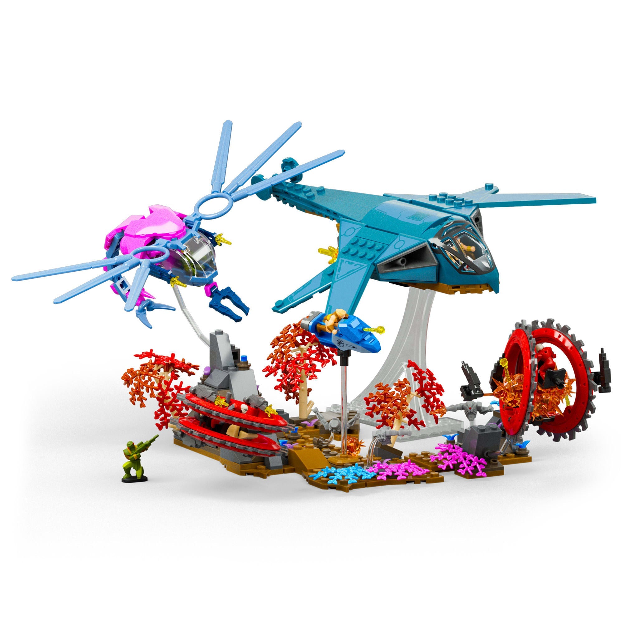 Mattel Brick Shop Masters of the Universe Eternia Flight Fight Building Set
