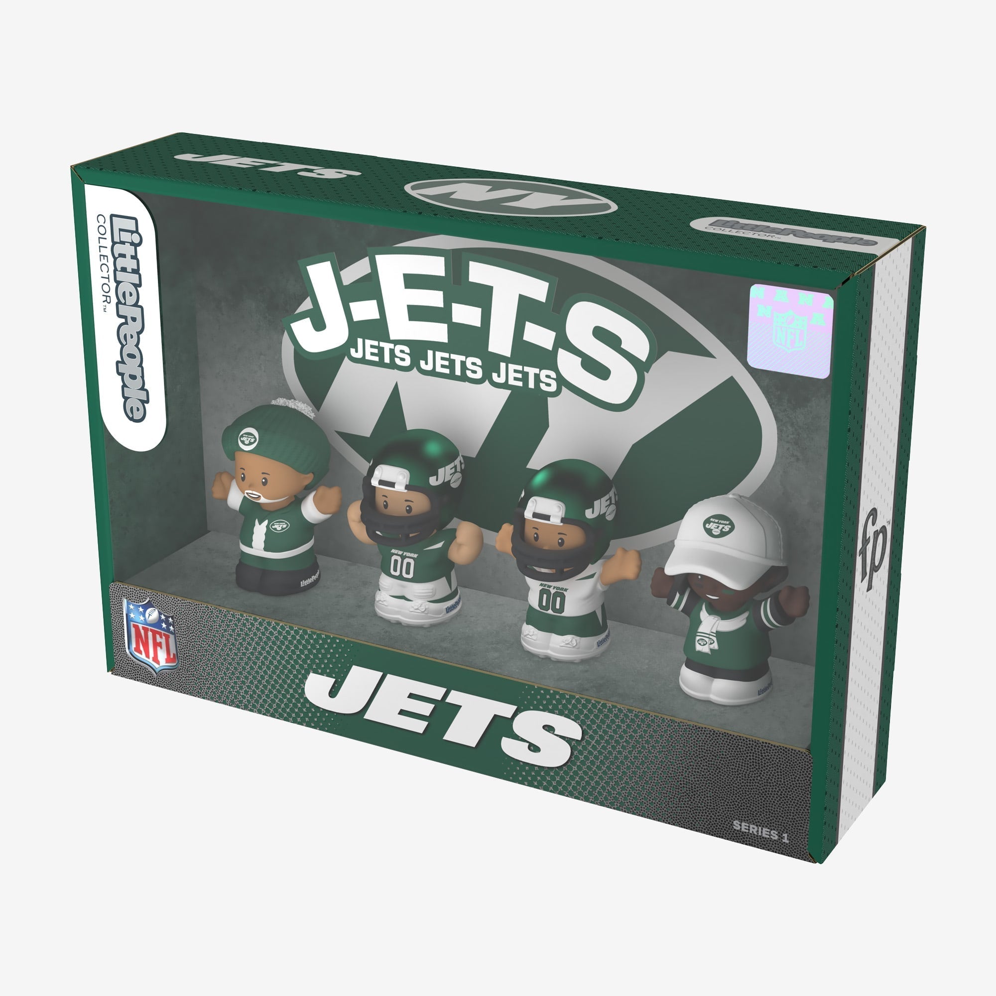 Little People Collector x NFL New York Jets Set